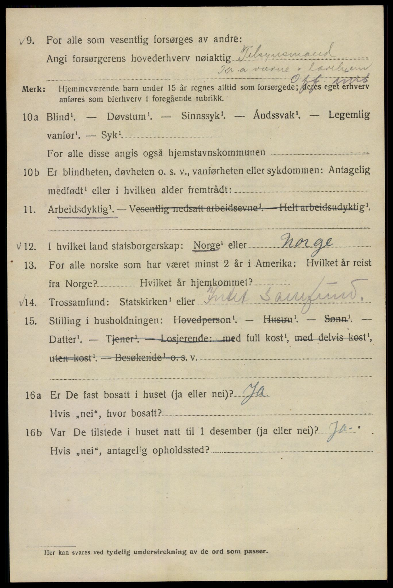 SAO, 1920 census for Kristiania, 1920, p. 147222