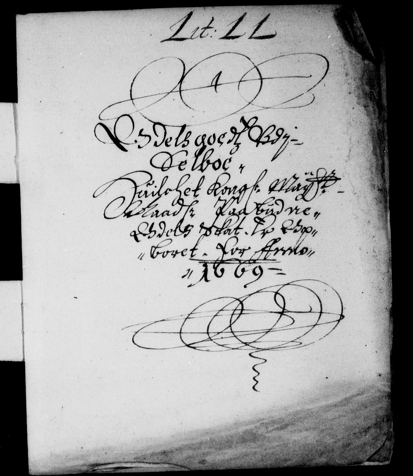 Rentekammeret inntil 1814, Reviderte regnskaper, Stiftamtstueregnskaper, Trondheim stiftamt og Nordland amt, RA/EA-6044/R/Rd/L0027: Trondheim stiftamt, 1669