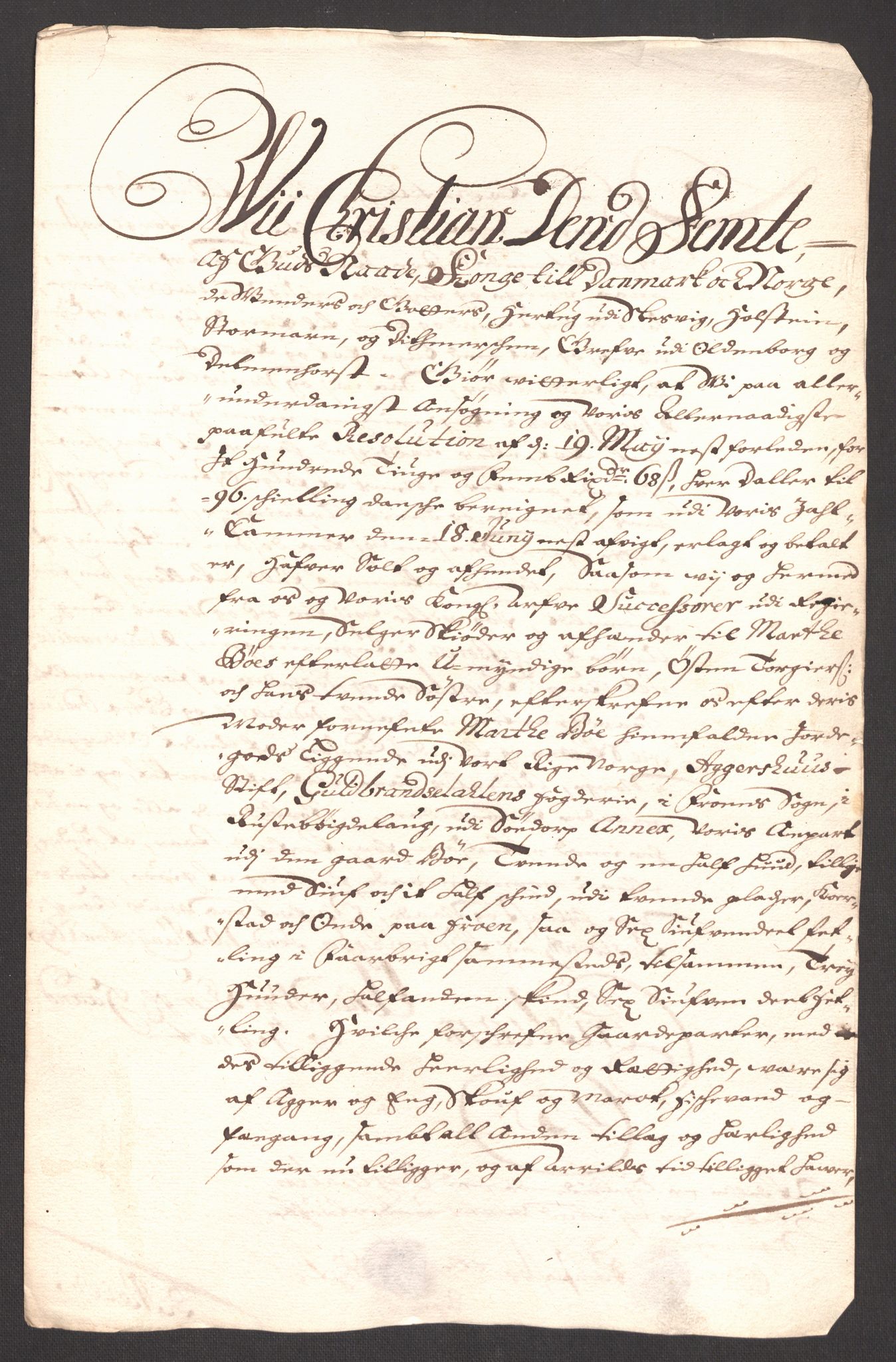 Rentekammeret inntil 1814, Reviderte regnskaper, Fogderegnskap, AV/RA-EA-4092/R17/L1170: Fogderegnskap Gudbrandsdal, 1696-1697, p. 37