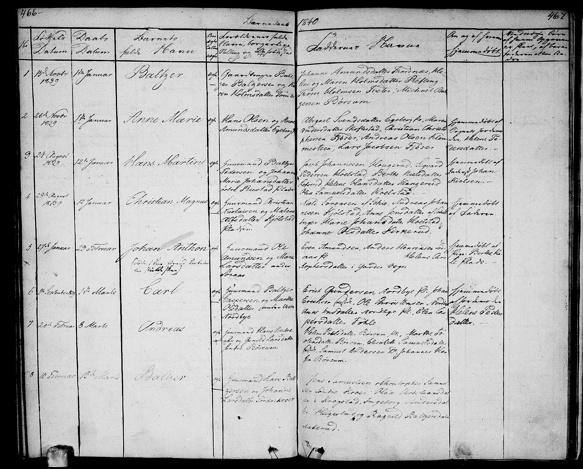 Ås prestekontor Kirkebøker, AV/SAO-A-10894/F/Fa/L0005: Parish register (official) no. I 5, 1827-1840, p. 466-467