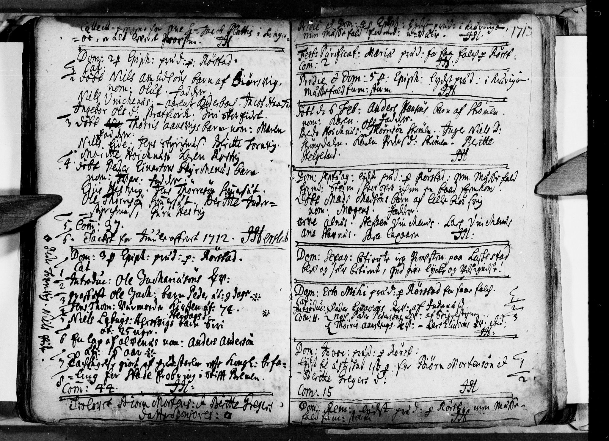 Ministerialprotokoller, klokkerbøker og fødselsregistre - Nordland, AV/SAT-A-1459/853/L0764: Parish register (official) no. 853A03, 1697-1715