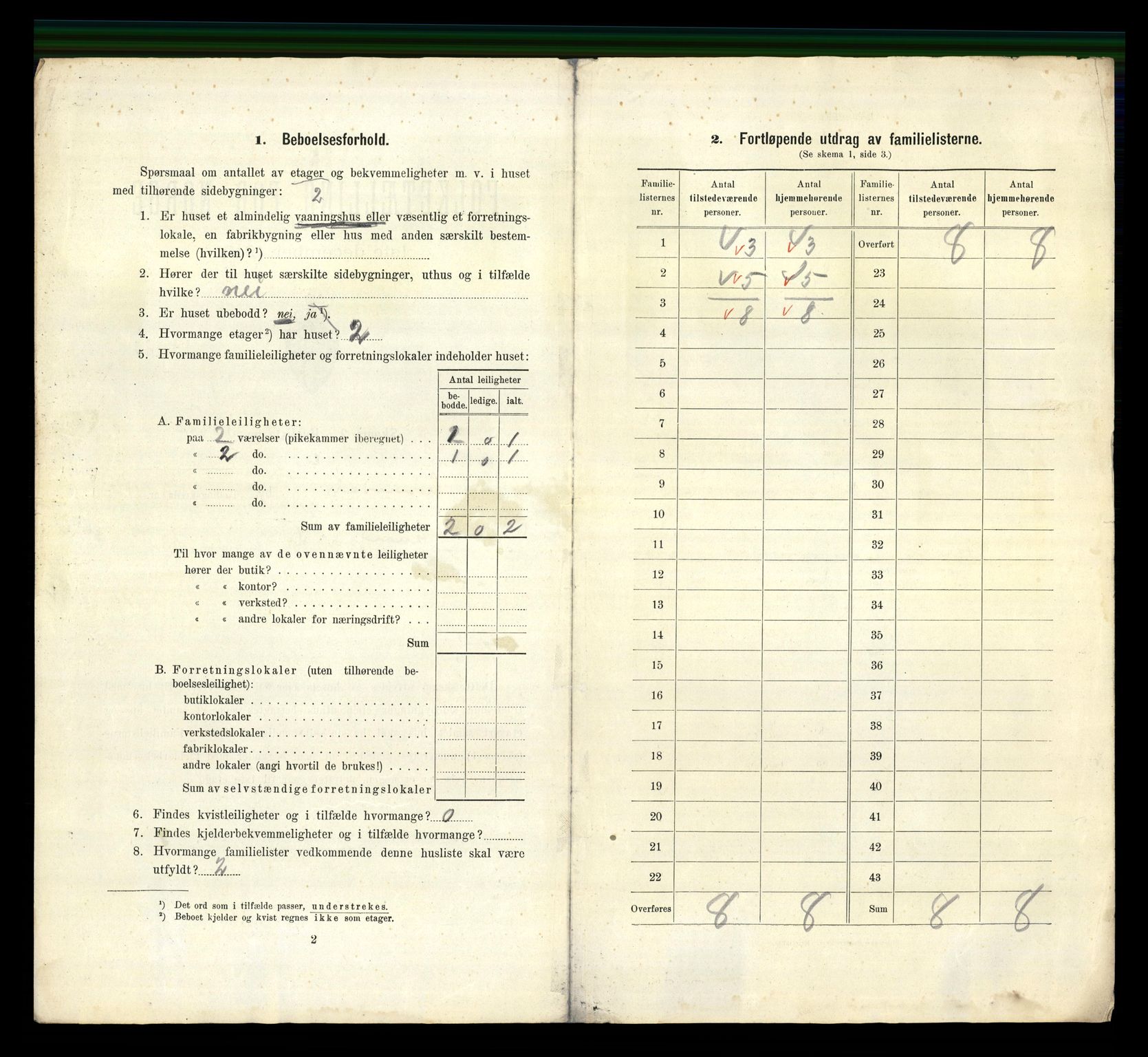 RA, 1910 census for Arendal, 1910, p. 5666