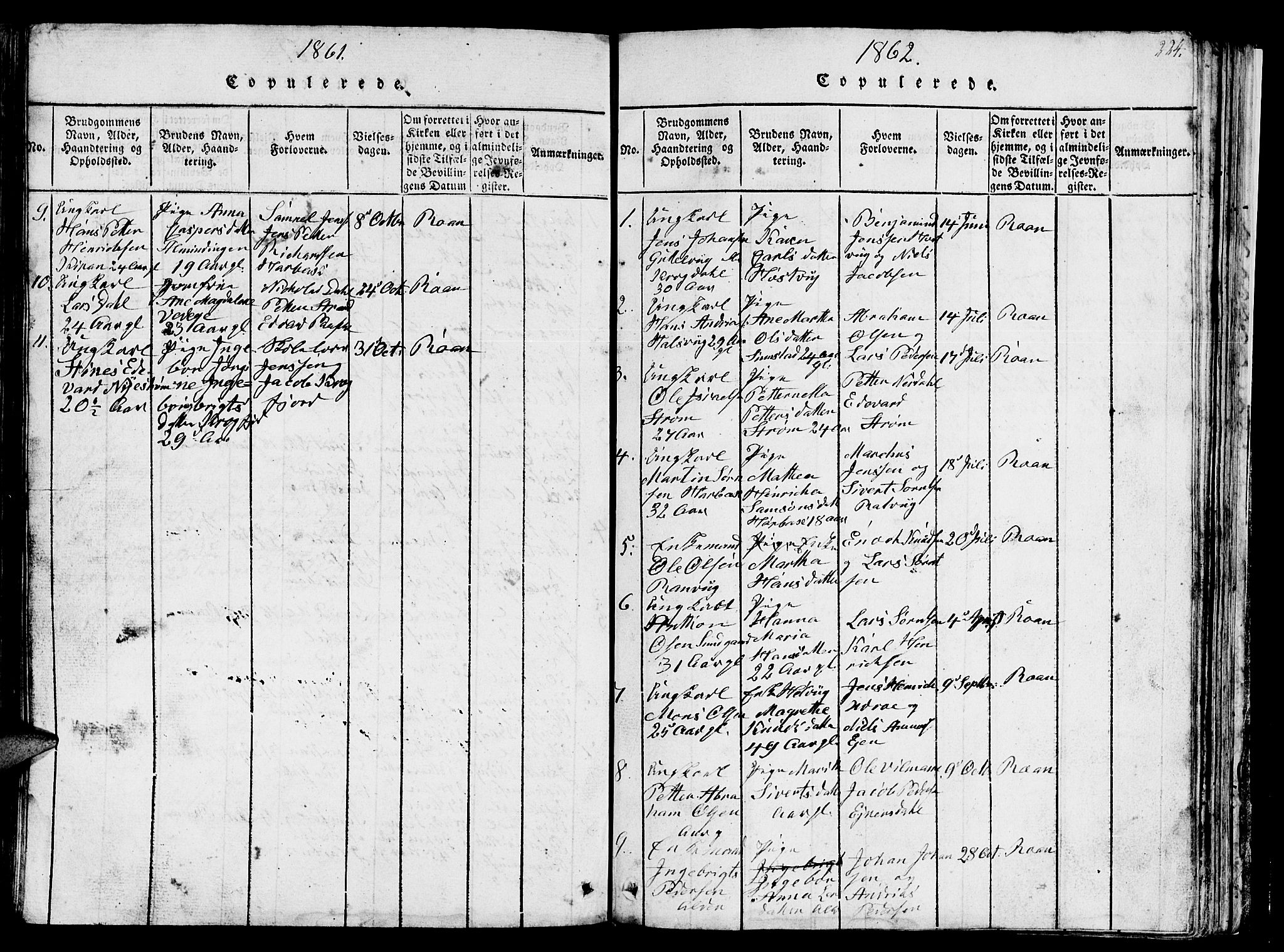 Ministerialprotokoller, klokkerbøker og fødselsregistre - Sør-Trøndelag, AV/SAT-A-1456/657/L0714: Parish register (copy) no. 657C01, 1818-1868, p. 224