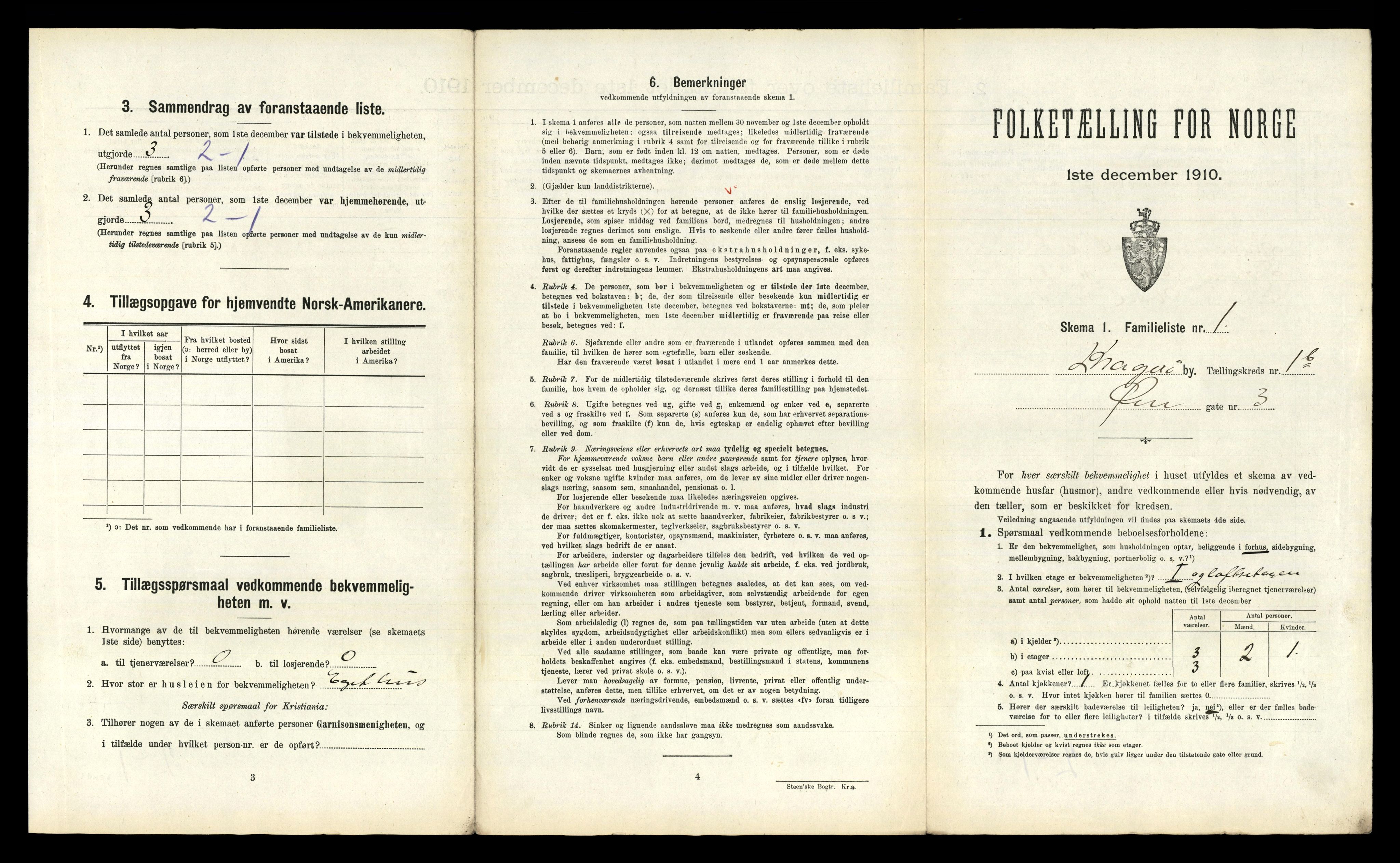 RA, 1910 census for Kragerø, 1910, p. 1380