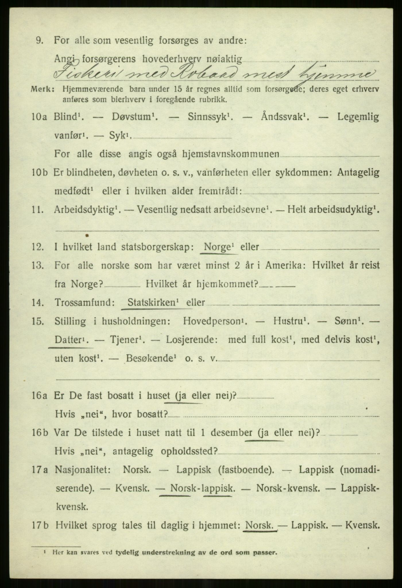 SATØ, 1920 census for Tromsøysund, 1920, p. 11475