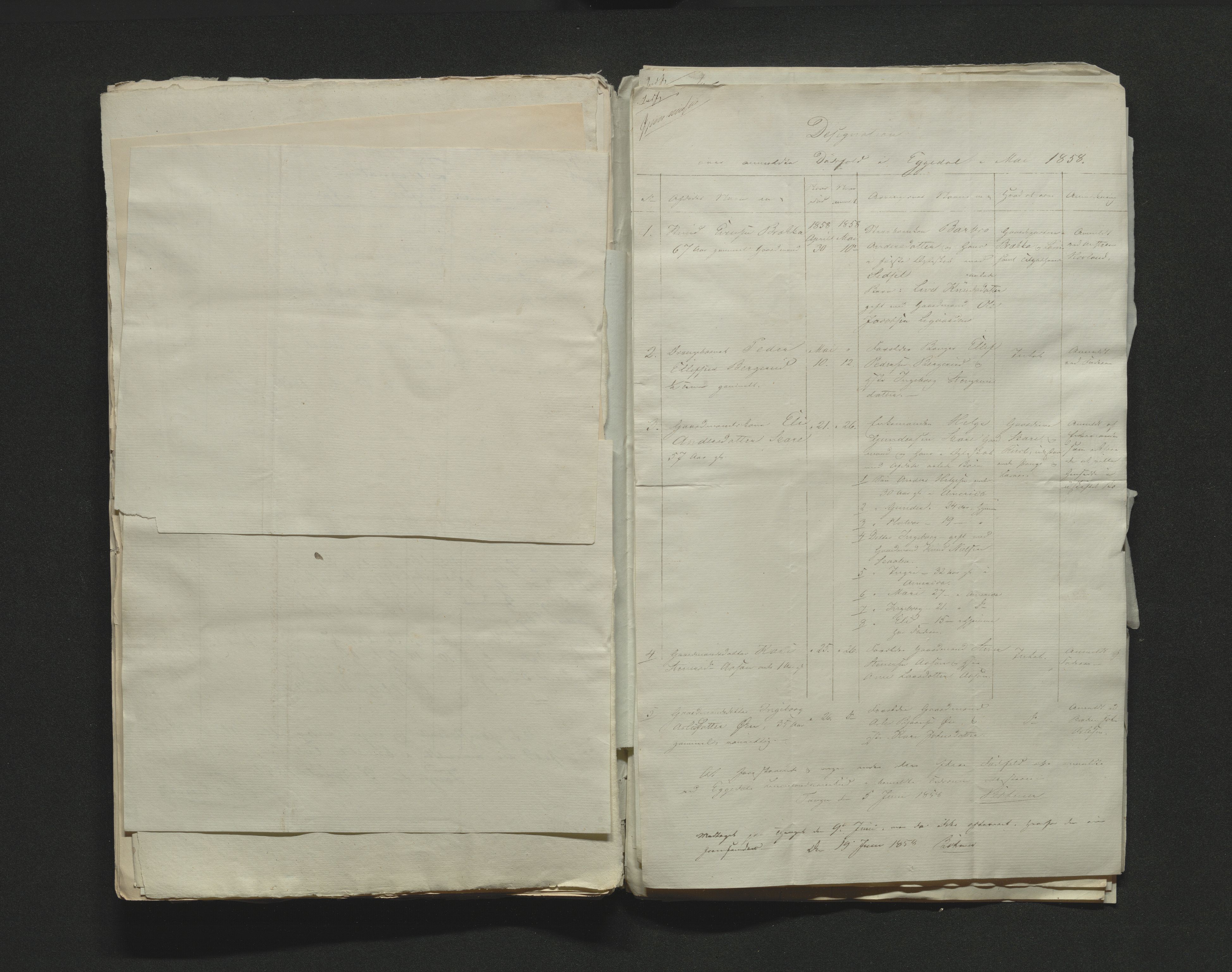 Eiker, Modum og Sigdal sorenskriveri, AV/SAKO-A-123/H/Ha/Hab/L0010: Dødsfallsmeldinger, 1858-1861, p. 93