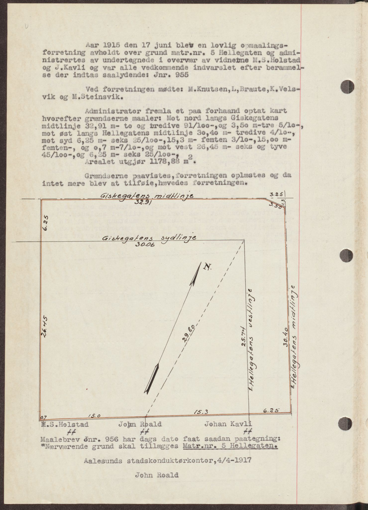 Ålesund byfogd, AV/SAT-A-4384: Mortgage book no. 31, 1933-1934, Deed date: 19.06.1934