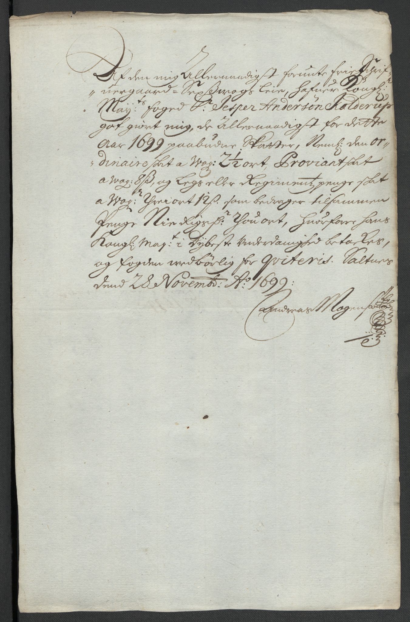 Rentekammeret inntil 1814, Reviderte regnskaper, Fogderegnskap, AV/RA-EA-4092/R66/L4579: Fogderegnskap Salten, 1697-1700, p. 316