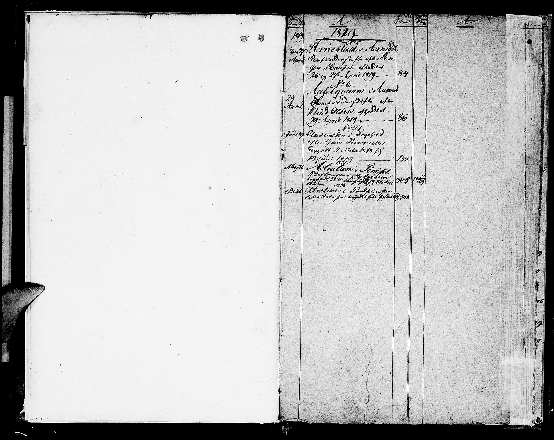 Østerdalen sorenskriveri, AV/SAH-TING-032/J/Ja/L0012: Skifteprotokoll, 1817-1823