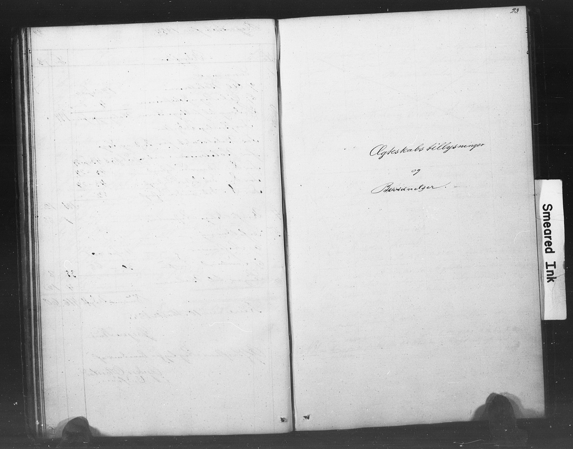 Rygge prestekontor Kirkebøker, SAO/A-10084b/H/Ha/L0001: Banns register no. 1, 1859-1891, p. 23