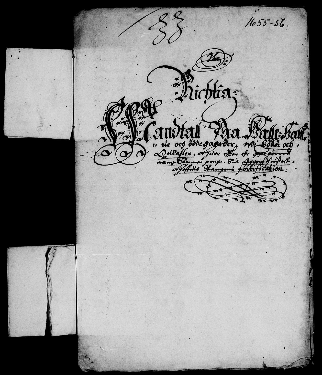 Rentekammeret inntil 1814, Reviderte regnskaper, Lensregnskaper, RA/EA-5023/R/Rb/Rba/L0230: Akershus len, 1655-1656