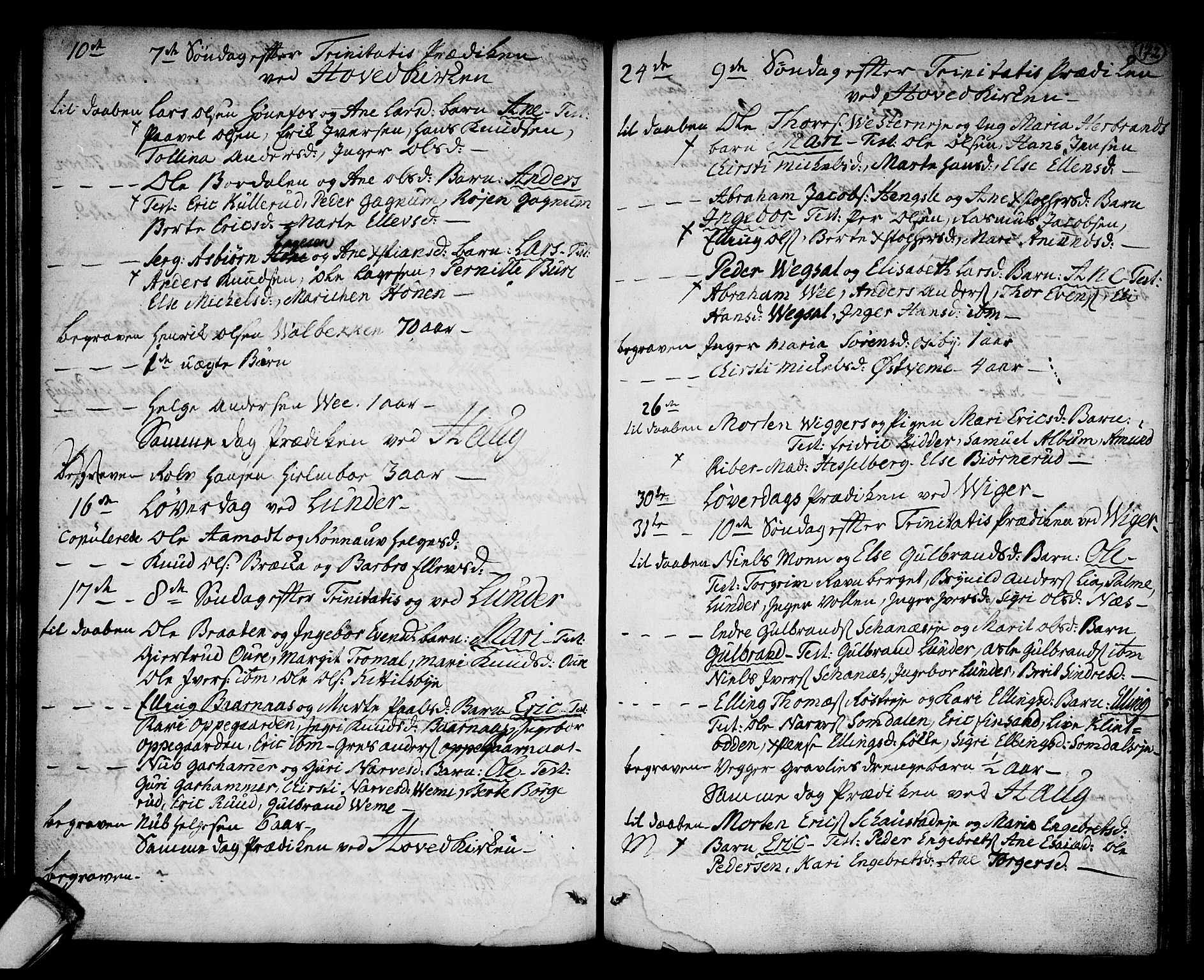 Norderhov kirkebøker, SAKO/A-237/F/Fa/L0005: Parish register (official) no. 5, 1775-1789, p. 172