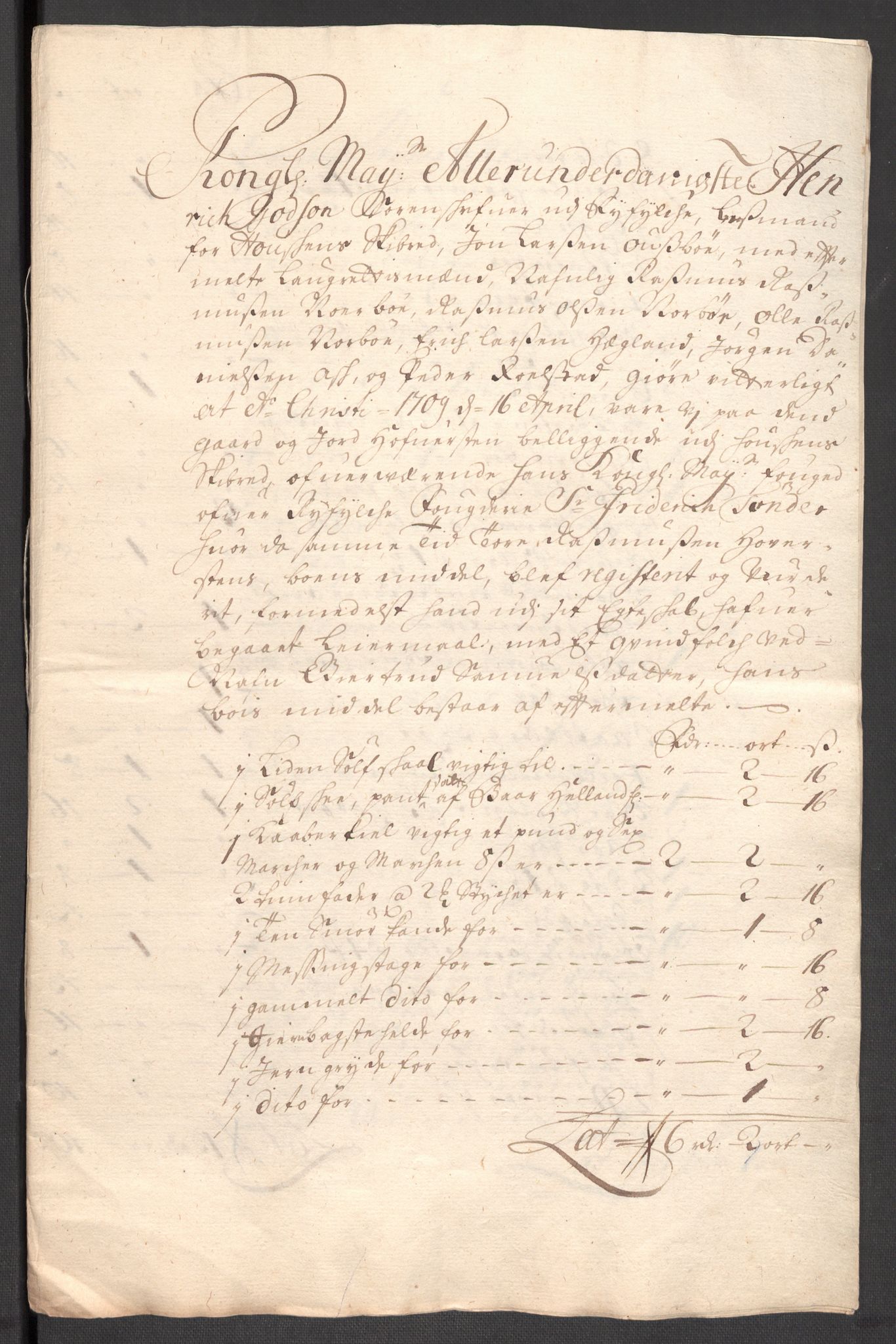 Rentekammeret inntil 1814, Reviderte regnskaper, Fogderegnskap, AV/RA-EA-4092/R47/L2861: Fogderegnskap Ryfylke, 1706-1709, p. 400