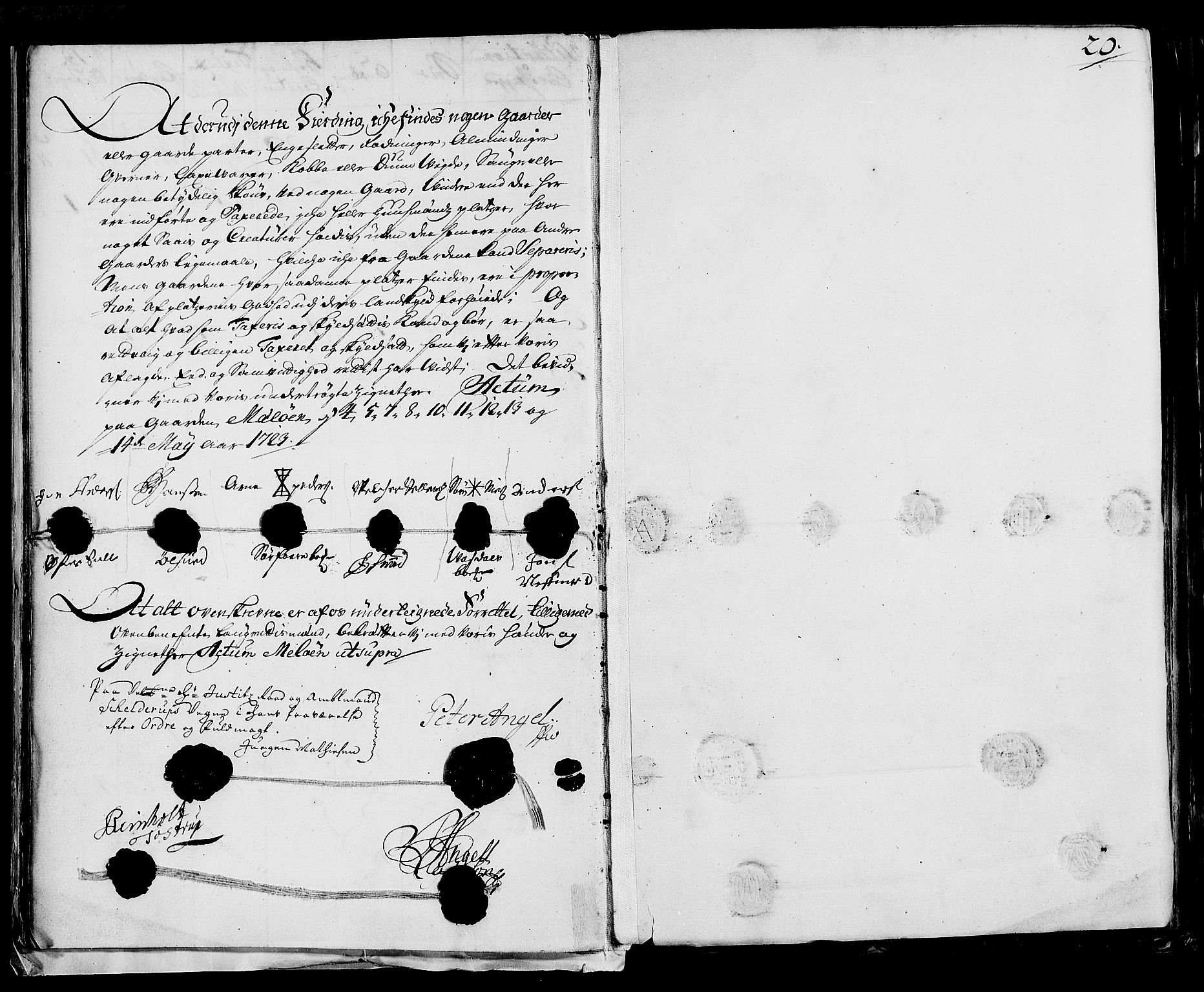 Rentekammeret inntil 1814, Realistisk ordnet avdeling, RA/EA-4070/N/Nb/Nbf/L0170: Helgeland eksaminasjonsprotokoll, 1723, p. 20