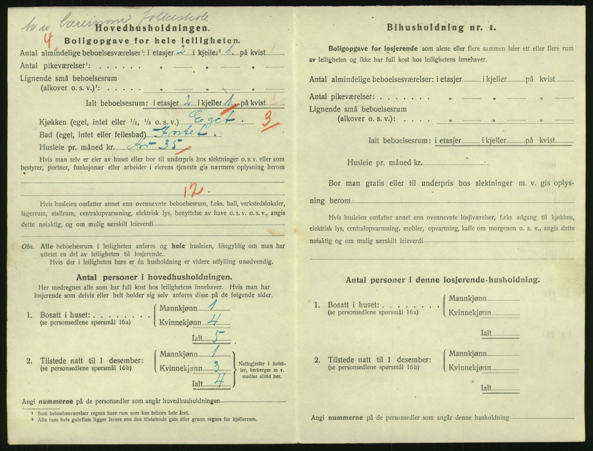 SAK, 1920 census for Grimstad, 1920, p. 1810