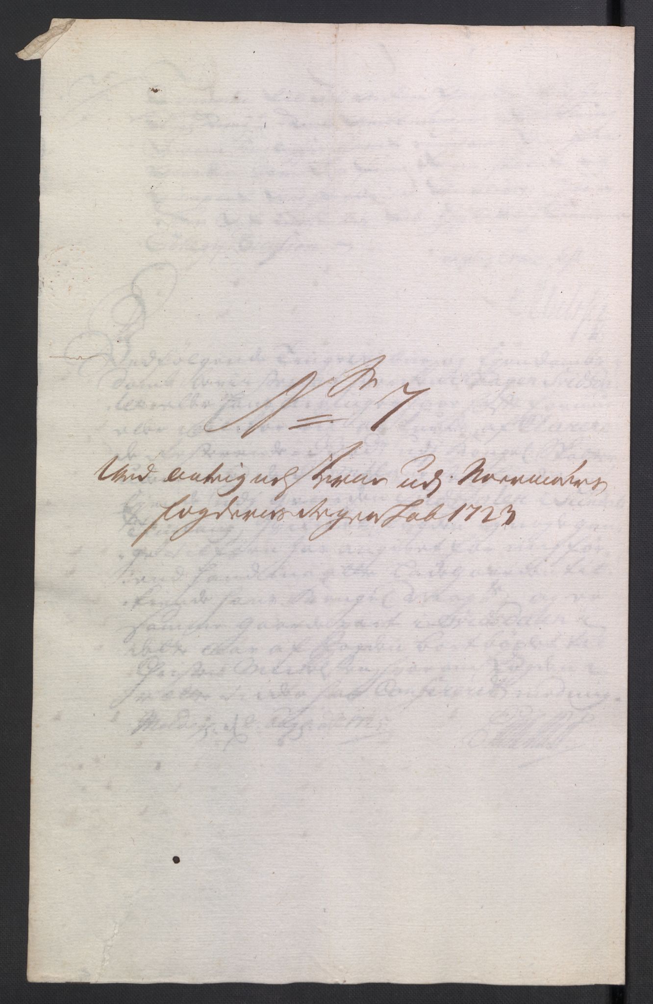 Rentekammeret inntil 1814, Reviderte regnskaper, Fogderegnskap, RA/EA-4092/R56/L3756: Fogderegnskap Nordmøre, 1723, p. 372