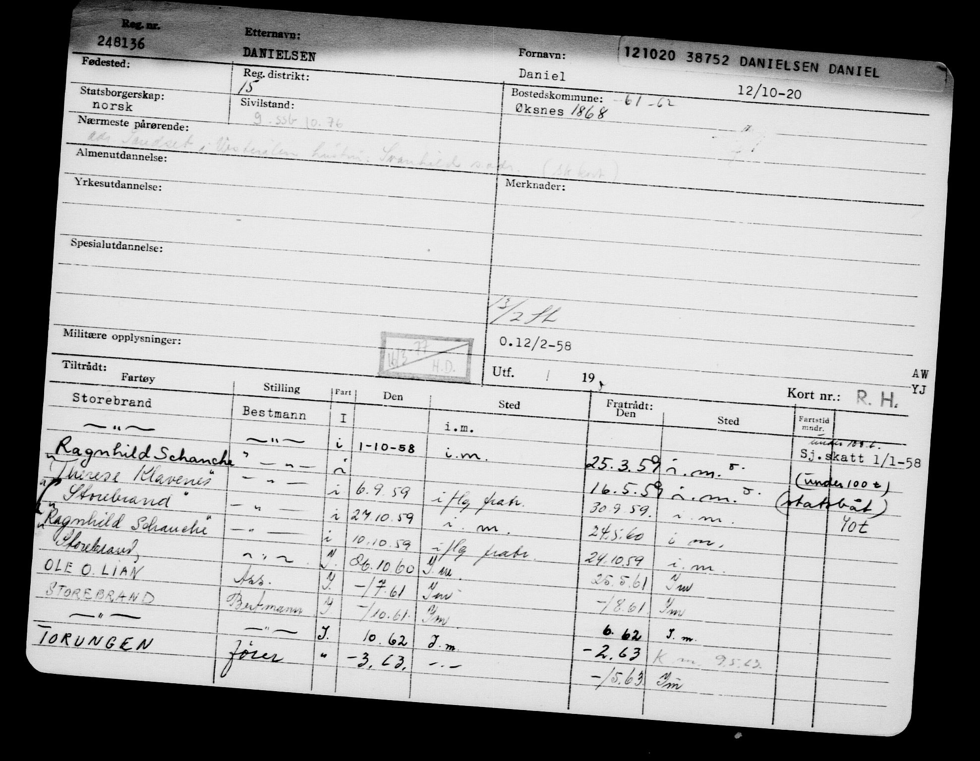 Direktoratet for sjømenn, AV/RA-S-3545/G/Gb/L0186: Hovedkort, 1920, p. 279