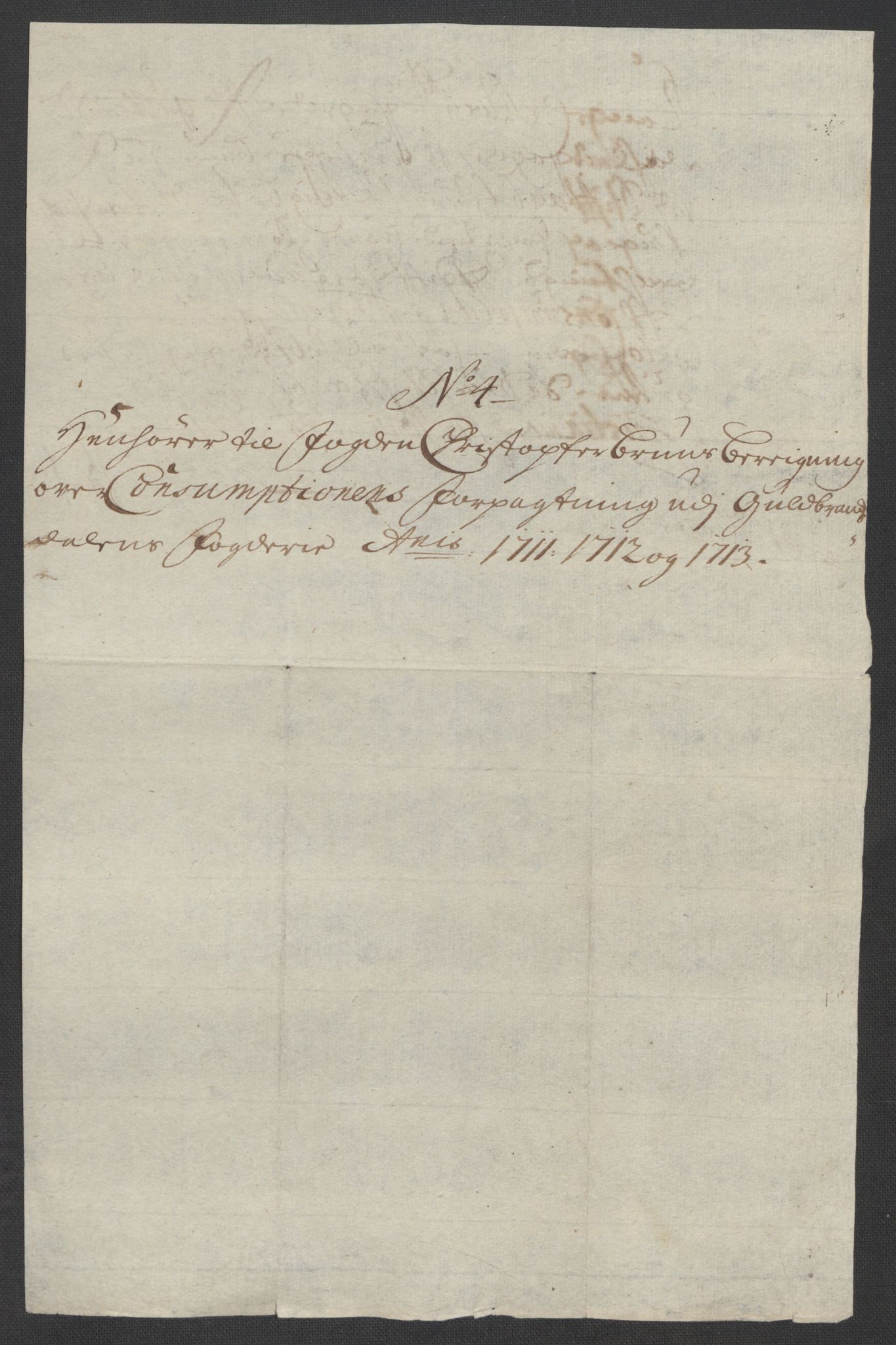 Rentekammeret inntil 1814, Reviderte regnskaper, Fogderegnskap, AV/RA-EA-4092/R17/L1182: Fogderegnskap Gudbrandsdal, 1713, p. 283