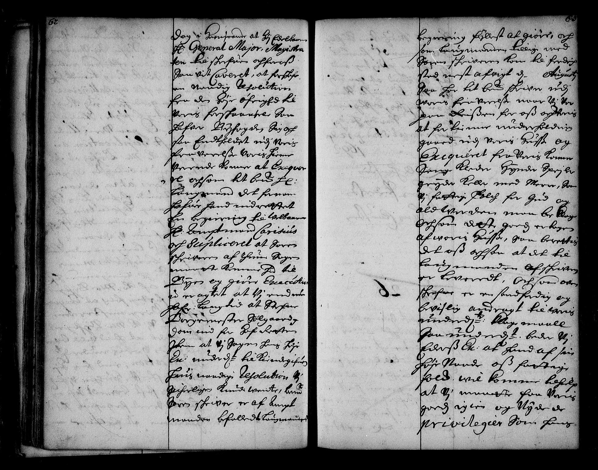 Stattholderembetet 1572-1771, AV/RA-EA-2870/Ae/L0010: Supplikasjons- og resolusjonsprotokoll, 1692-1693, p. 62-63