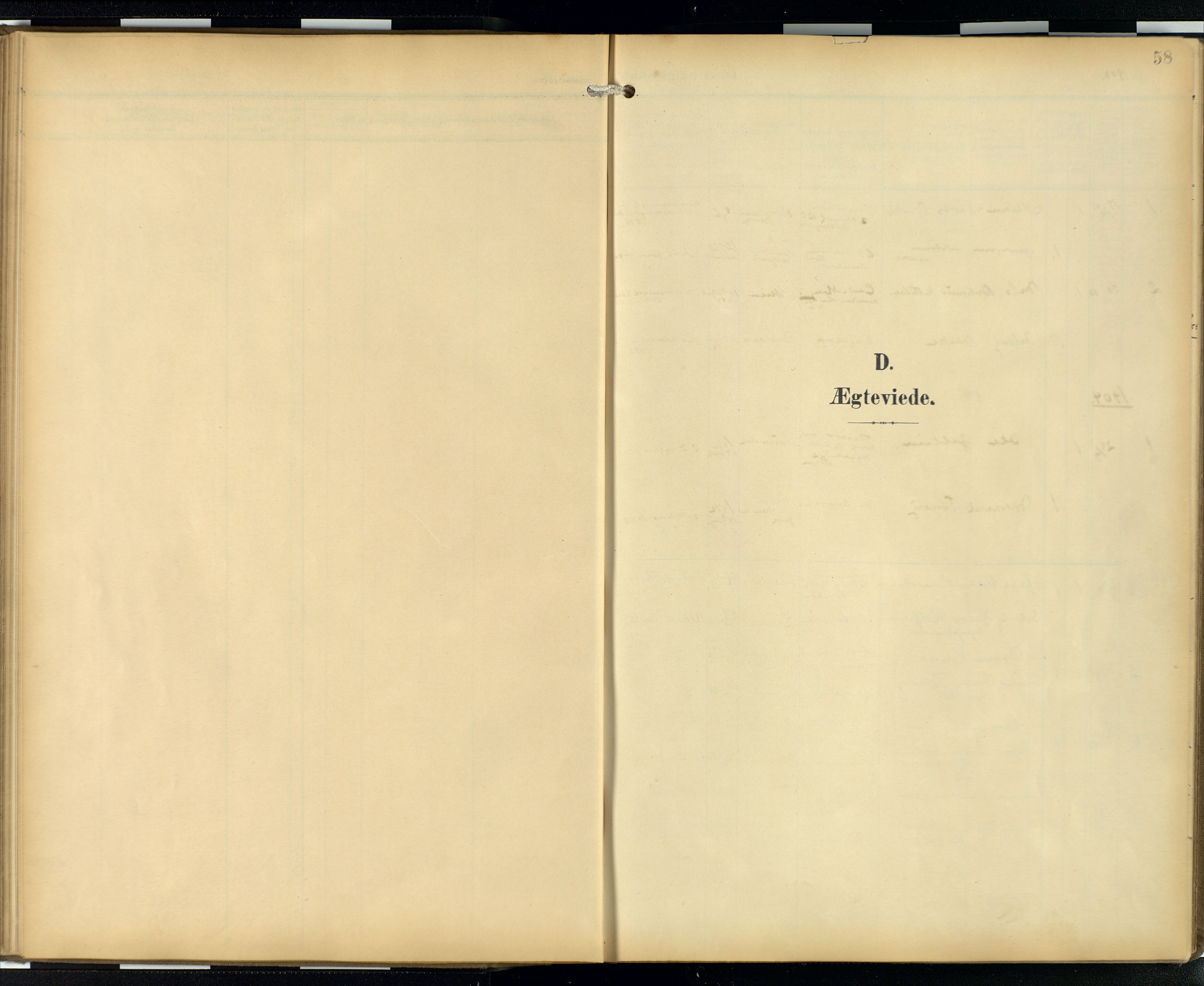 Den norske sjømannsmisjon i utlandet/London m/bistasjoner, SAB/SAB/PA-0103/H/Ha/L0003: Parish register (official) no. A 3, 1903-1934, p. 57b-58a