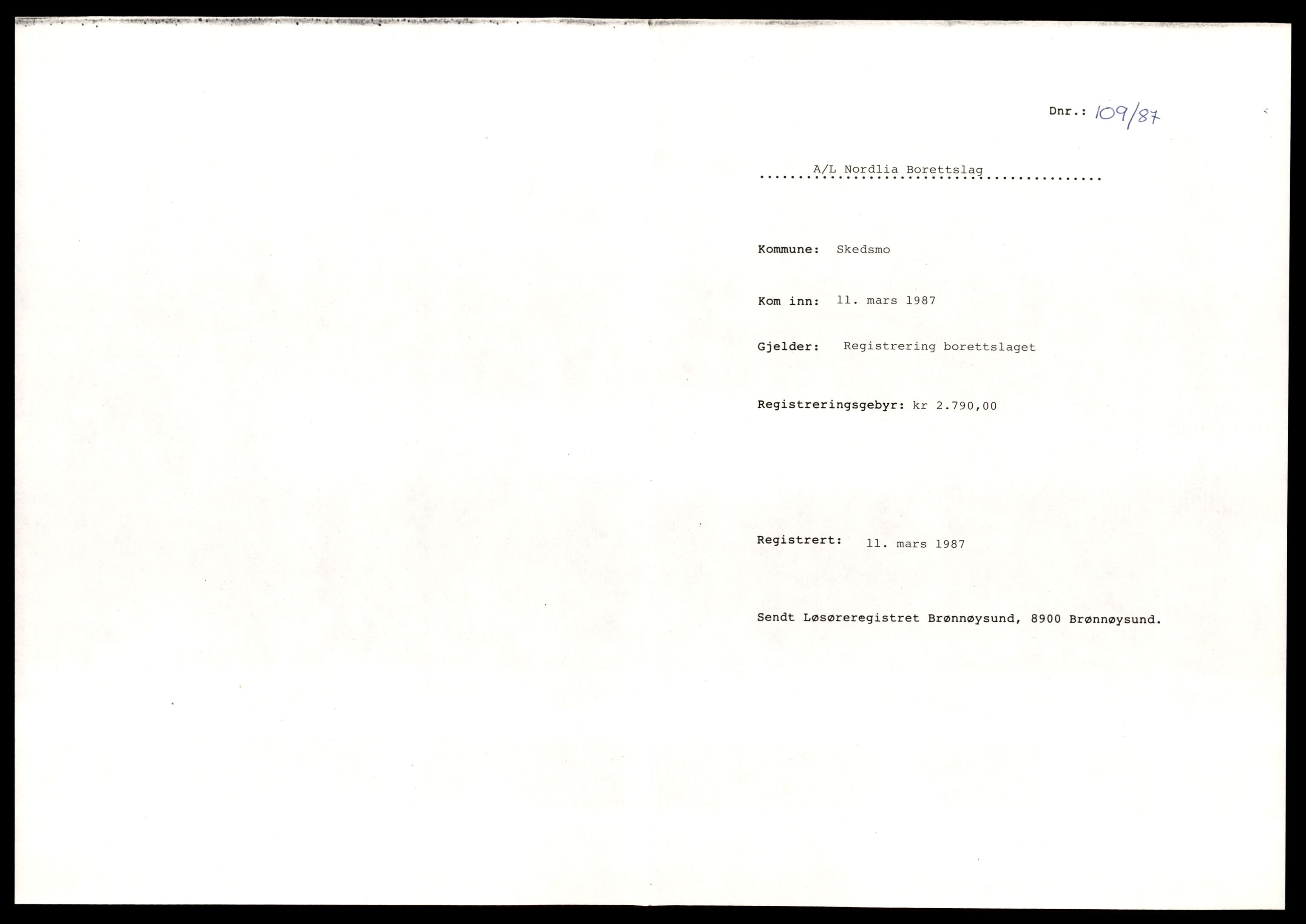 Nedre Romerike sorenskriveri, AV/SAT-A-10469/K/Ke/Ked/L0016: Enkeltmannsforetak, aksjeselskap og andelslag, Nordl - Ol, 1944-1989