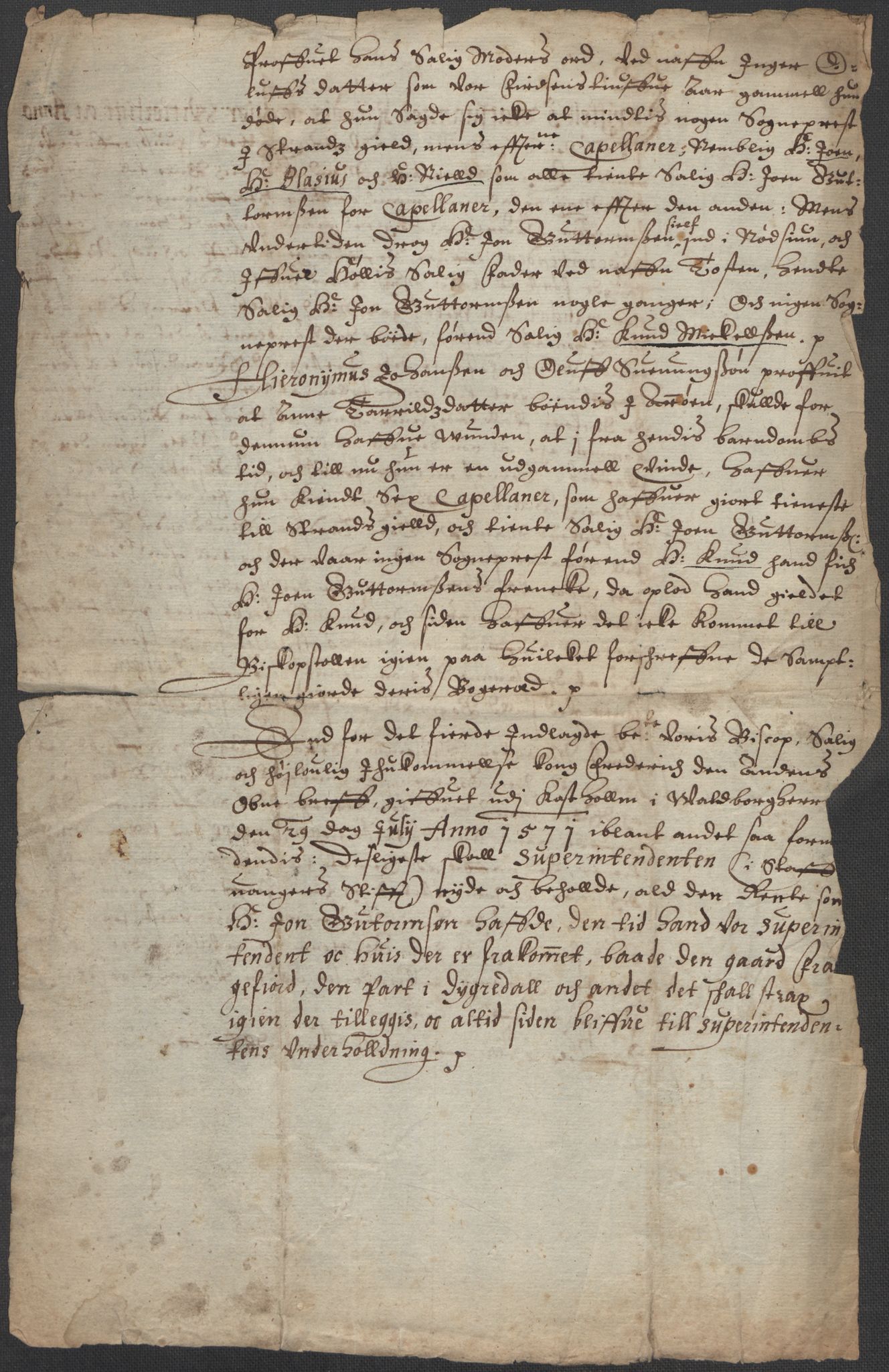 Riksarkivets diplomsamling, AV/RA-EA-5965/F15/L0031: Prestearkiv - Aust-Agder, Vest-Agder og Rogaland, 1575-1768, p. 130
