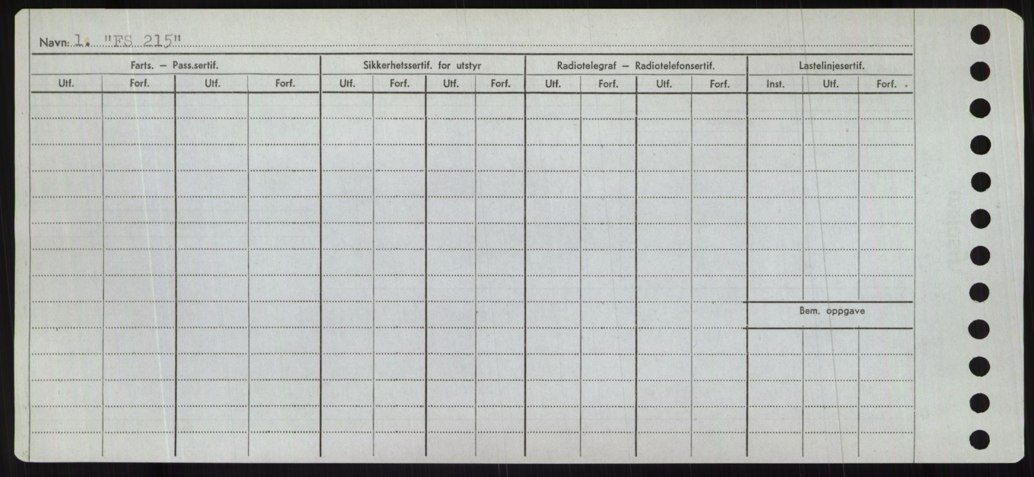 Sjøfartsdirektoratet med forløpere, Skipsmålingen, AV/RA-S-1627/H/Hc/L0001: Lektere, A-Y, p. 164