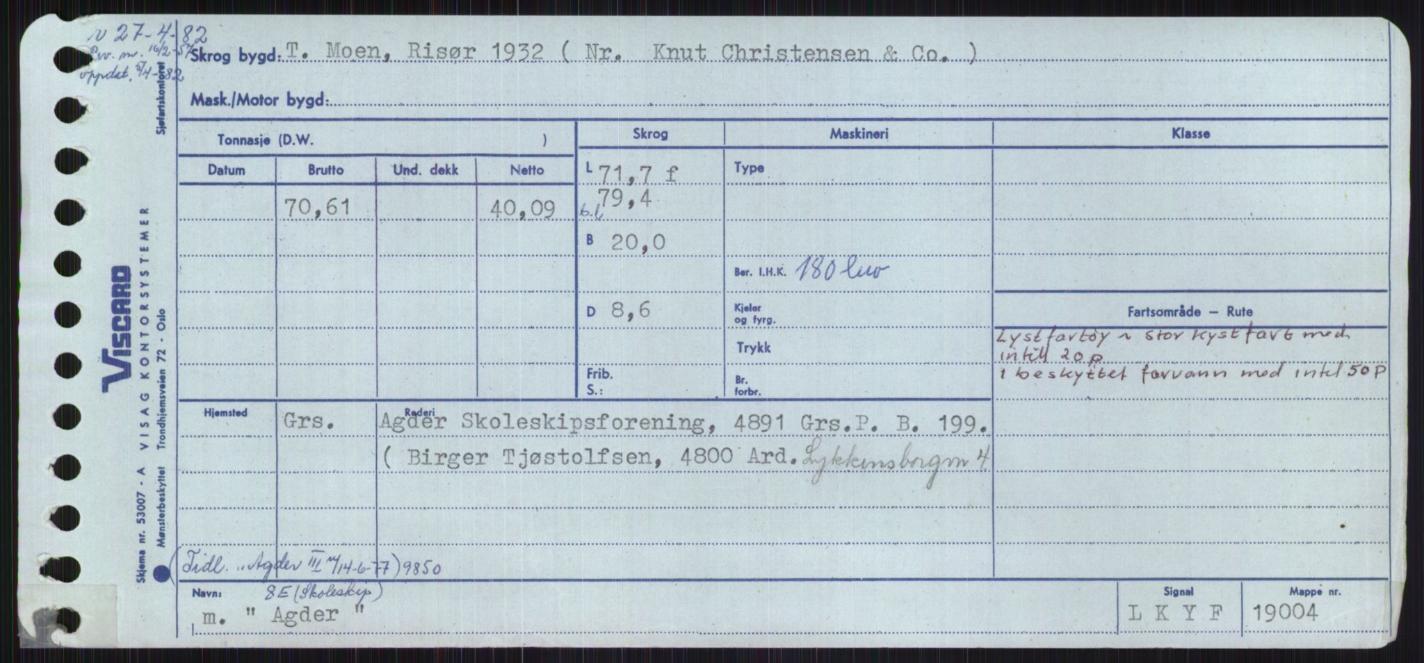 Sjøfartsdirektoratet med forløpere, Skipsmålingen, RA/S-1627/H/Ha/L0001/0001: Fartøy, A-Eig / Fartøy A-Bjøn, p. 35