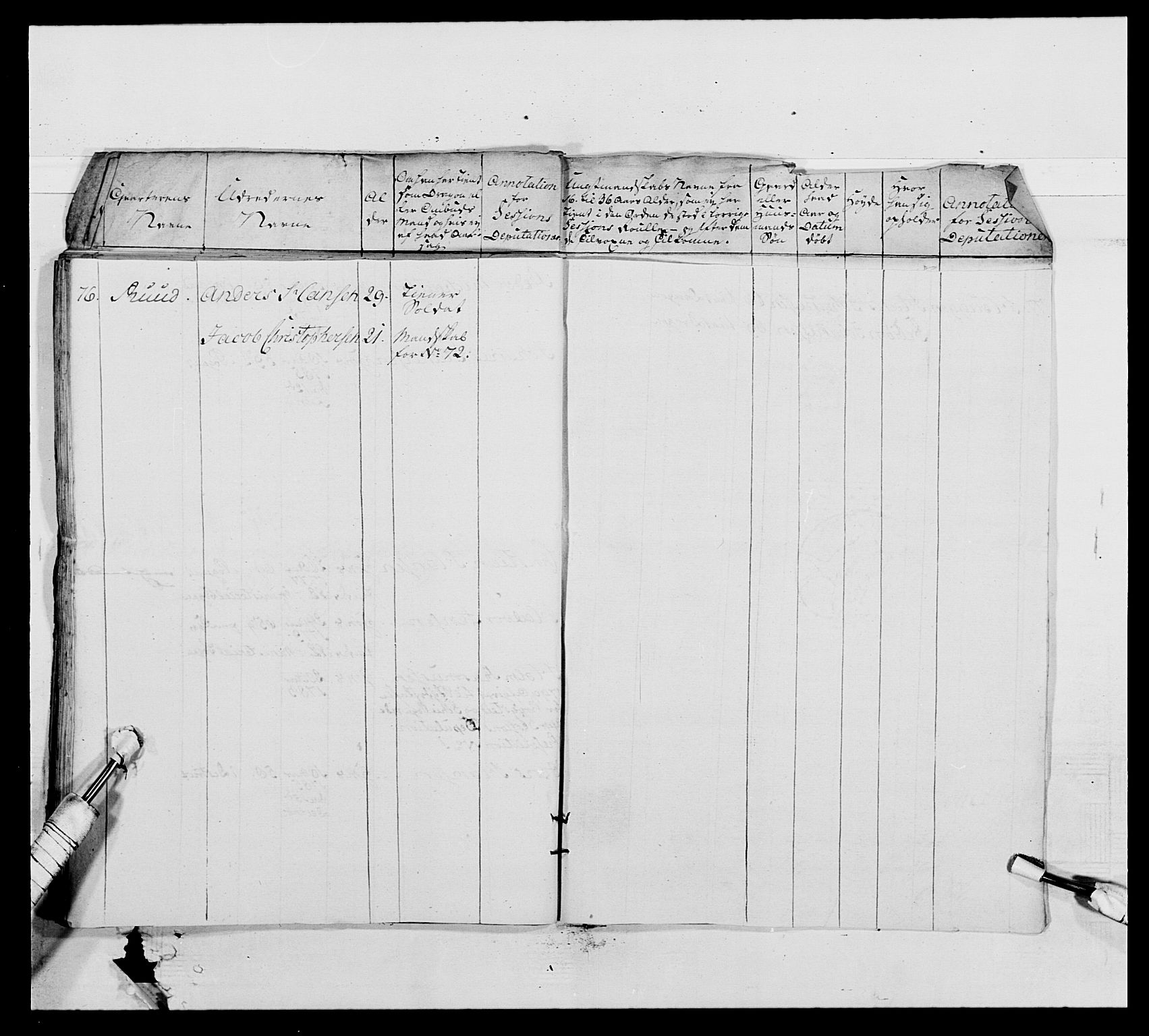 Generalitets- og kommissariatskollegiet, Det kongelige norske kommissariatskollegium, AV/RA-EA-5420/E/Eh/L0011: Smålenske dragonregiment, 1795-1807, p. 363