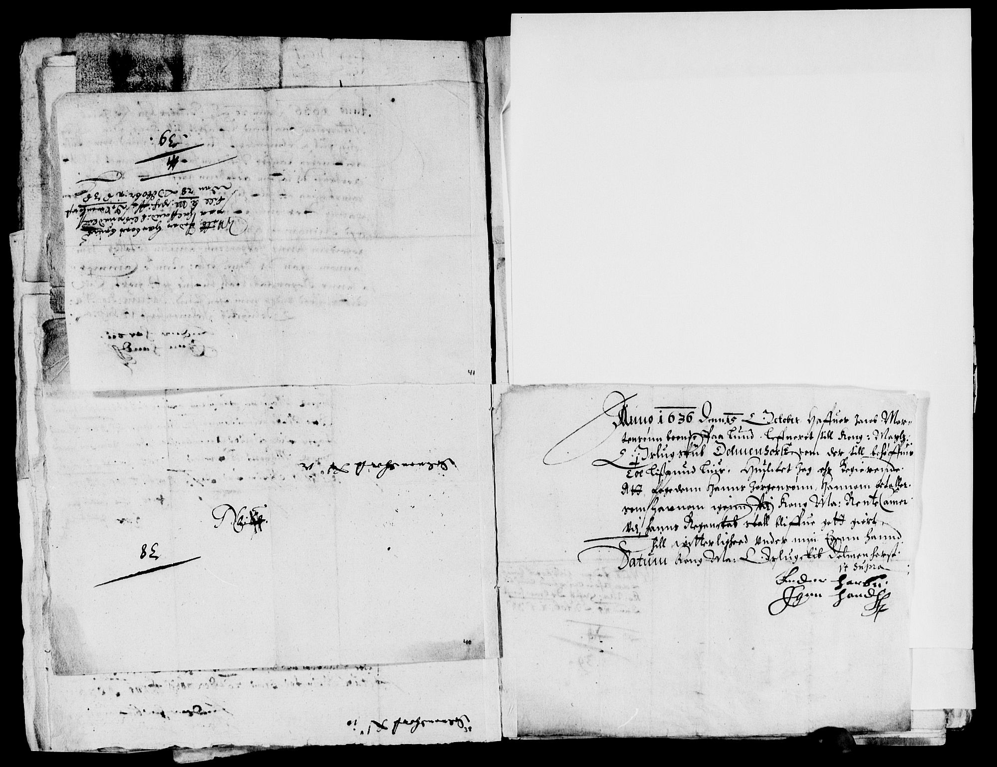 Rentekammeret inntil 1814, Reviderte regnskaper, Lensregnskaper, AV/RA-EA-5023/R/Rb/Rbq/L0025: Nedenes len. Mandals len. Råbyggelag., 1636-1637