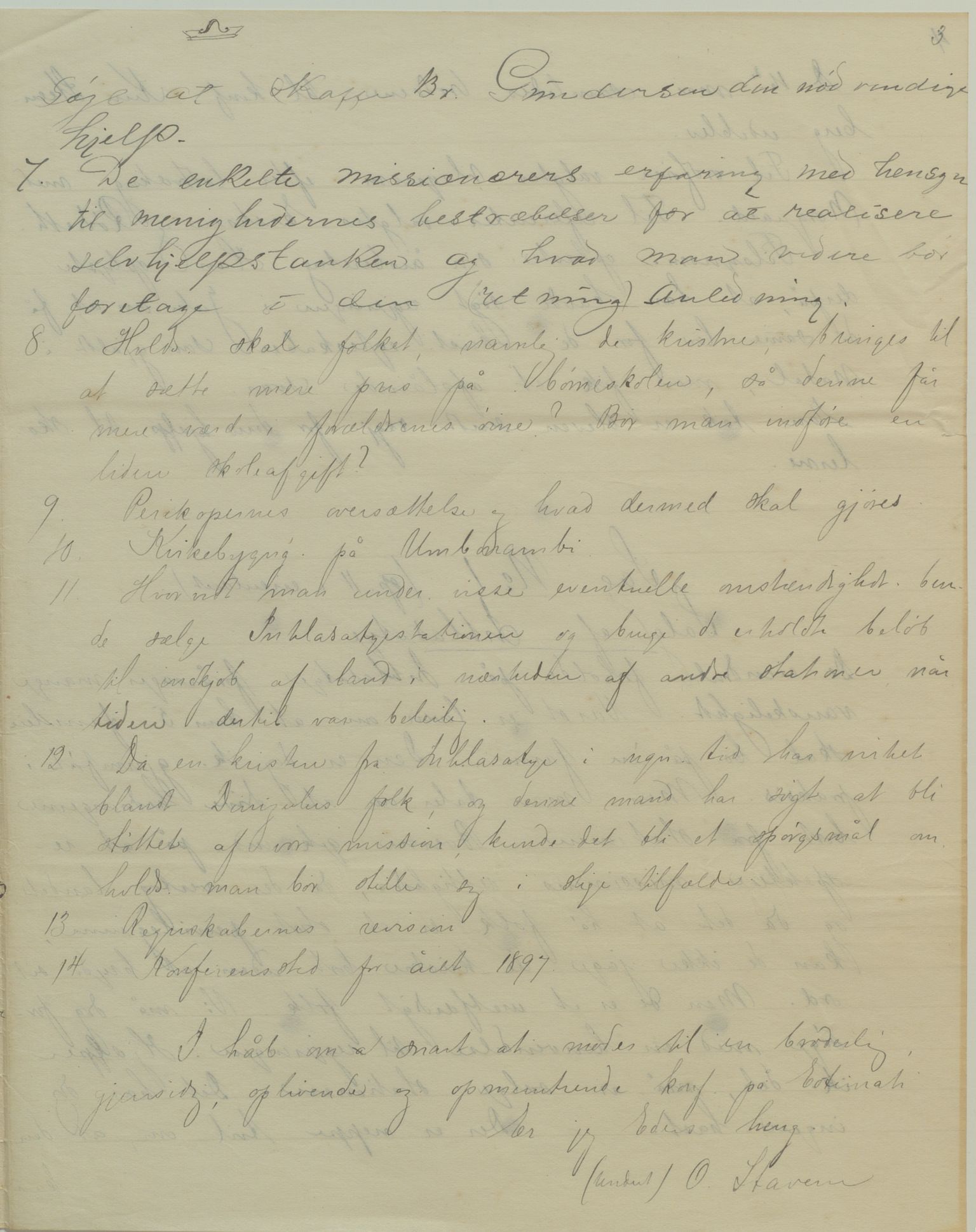 Det Norske Misjonsselskap - hovedadministrasjonen, VID/MA-A-1045/D/Da/Daa/L0041/0003: Konferansereferat og årsberetninger / Konferansereferat fra Sør-Afrika., 1896, p. 3