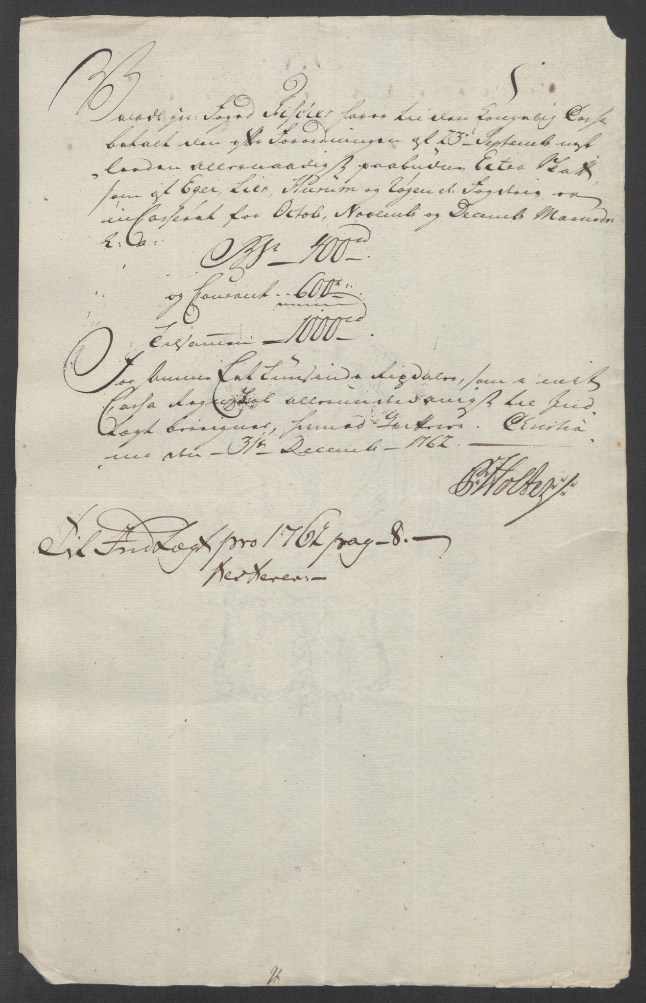 Rentekammeret inntil 1814, Reviderte regnskaper, Fogderegnskap, RA/EA-4092/R31/L1833: Ekstraskatten Hurum, Røyken, Eiker, Lier og Buskerud, 1762-1764, p. 46