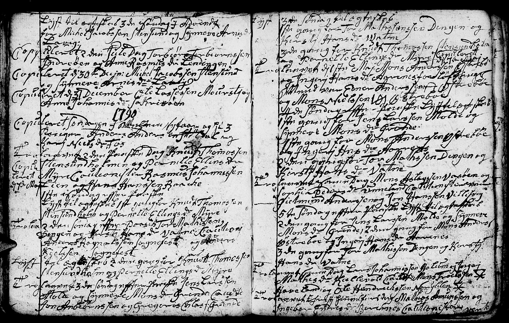 Gulen sokneprestembete, SAB/A-80201/H/Hab: Parish register (copy) no. A 1, 1786-1791, p. 61
