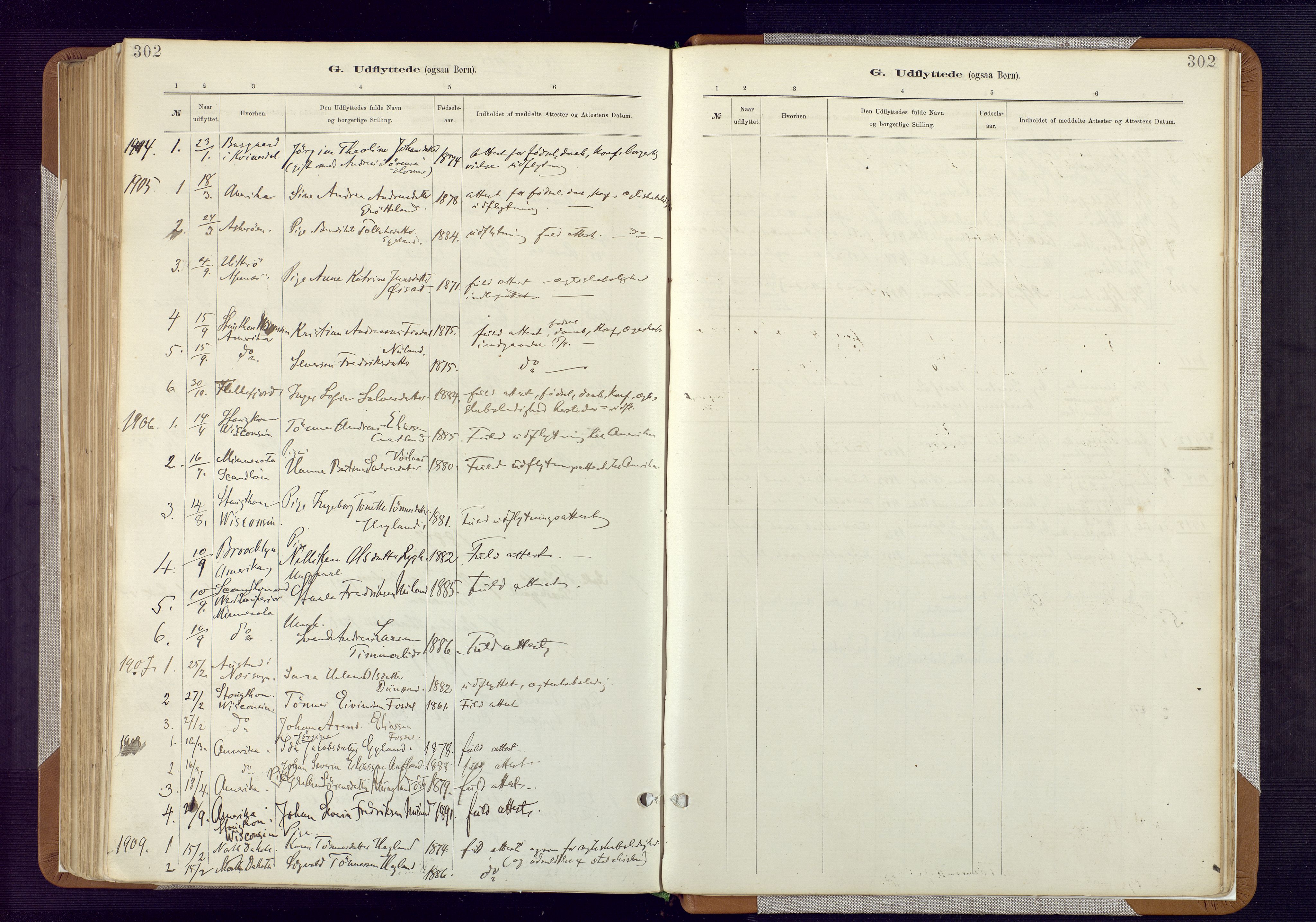 Bakke sokneprestkontor, SAK/1111-0002/F/Fa/Fab/L0003: Parish register (official) no. A 3, 1884-1921, p. 302