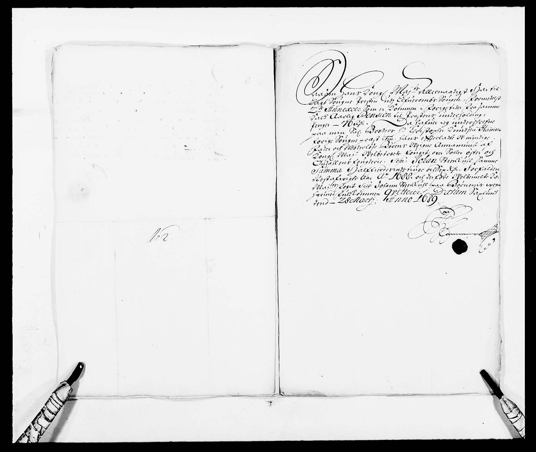 Rentekammeret inntil 1814, Reviderte regnskaper, Fogderegnskap, RA/EA-4092/R13/L0825: Fogderegnskap Solør, Odal og Østerdal, 1688, p. 268