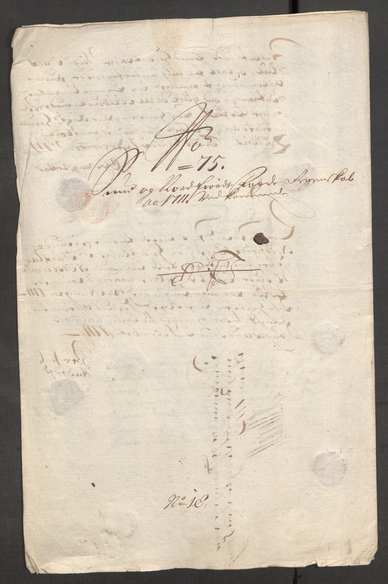 Rentekammeret inntil 1814, Reviderte regnskaper, Fogderegnskap, AV/RA-EA-4092/R53/L3433: Fogderegnskap Sunn- og Nordfjord, 1710-1711, p. 513