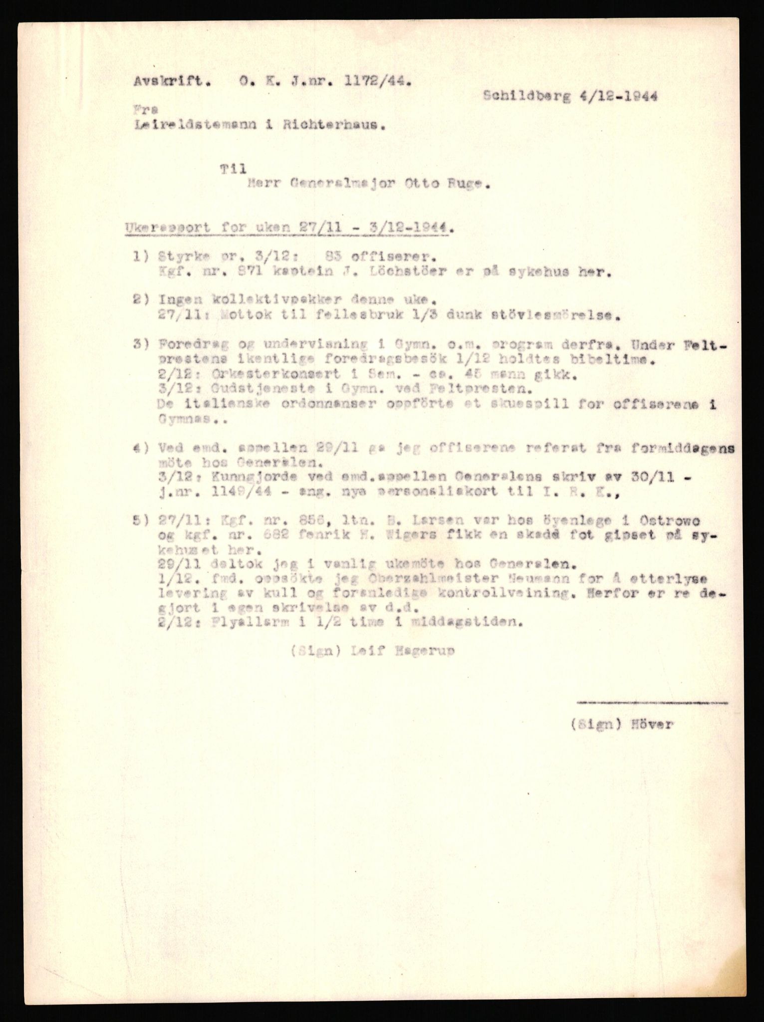 Forsvaret, Forsvarets krigshistoriske avdeling, AV/RA-RAFA-2017/Y/Yf/L0203: II-C-11-2105  -  Norske offiserer i krigsfangenskap, 1940-1948, p. 898