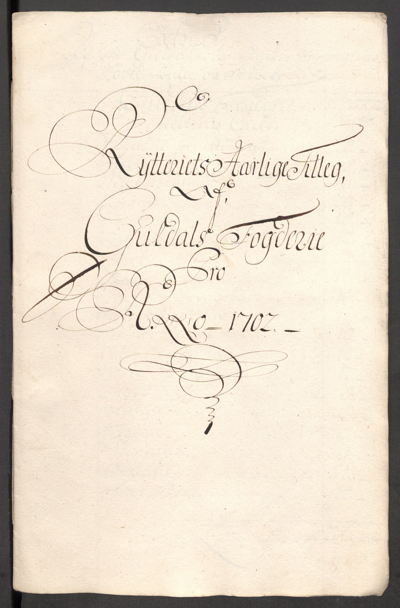 Rentekammeret inntil 1814, Reviderte regnskaper, Fogderegnskap, RA/EA-4092/R60/L3952: Fogderegnskap Orkdal og Gauldal, 1702, p. 361