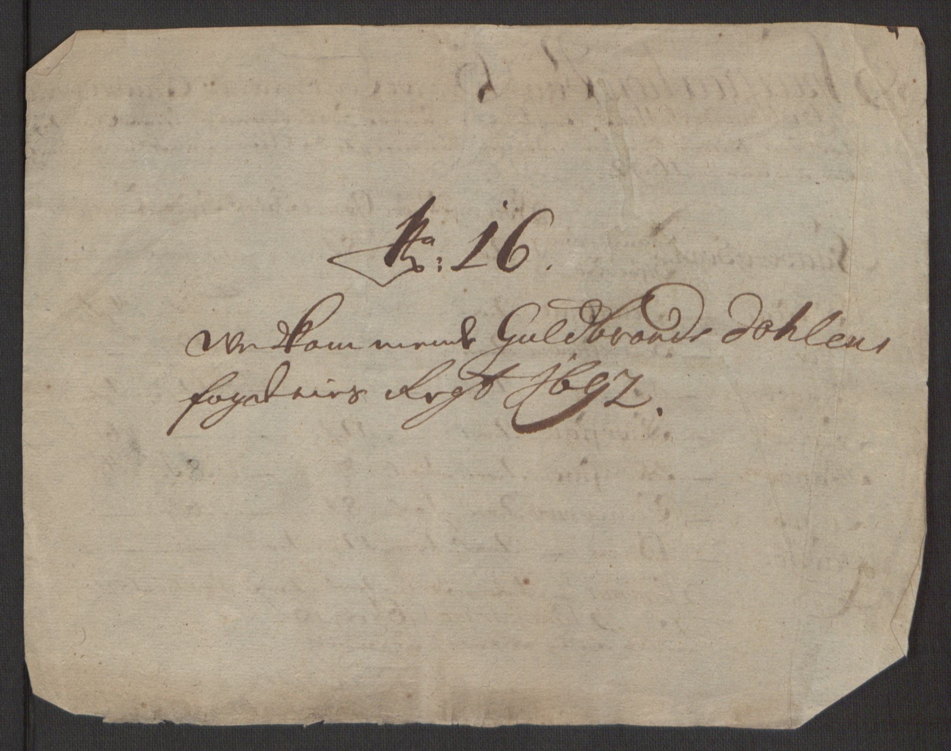 Rentekammeret inntil 1814, Reviderte regnskaper, Fogderegnskap, RA/EA-4092/R17/L1166: Fogderegnskap Gudbrandsdal, 1690-1692, p. 167