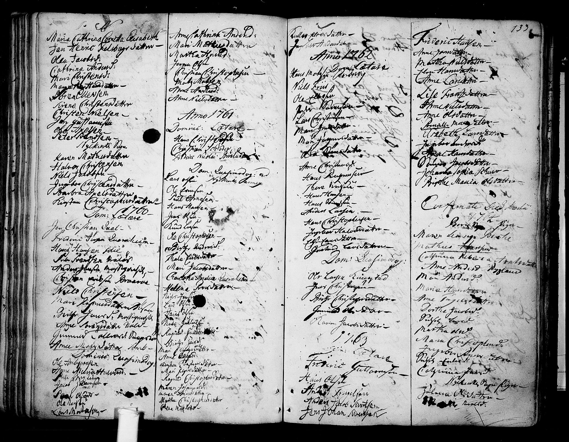 Borre kirkebøker, SAKO/A-338/F/Fa/L0002: Parish register (official) no. I 2, 1752-1806, p. 133
