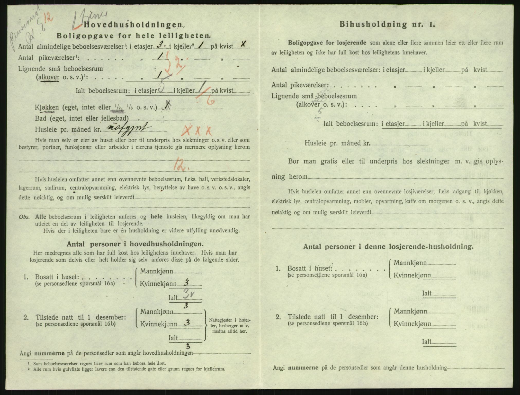 SAK, 1920 census for Lillesand, 1920, p. 704