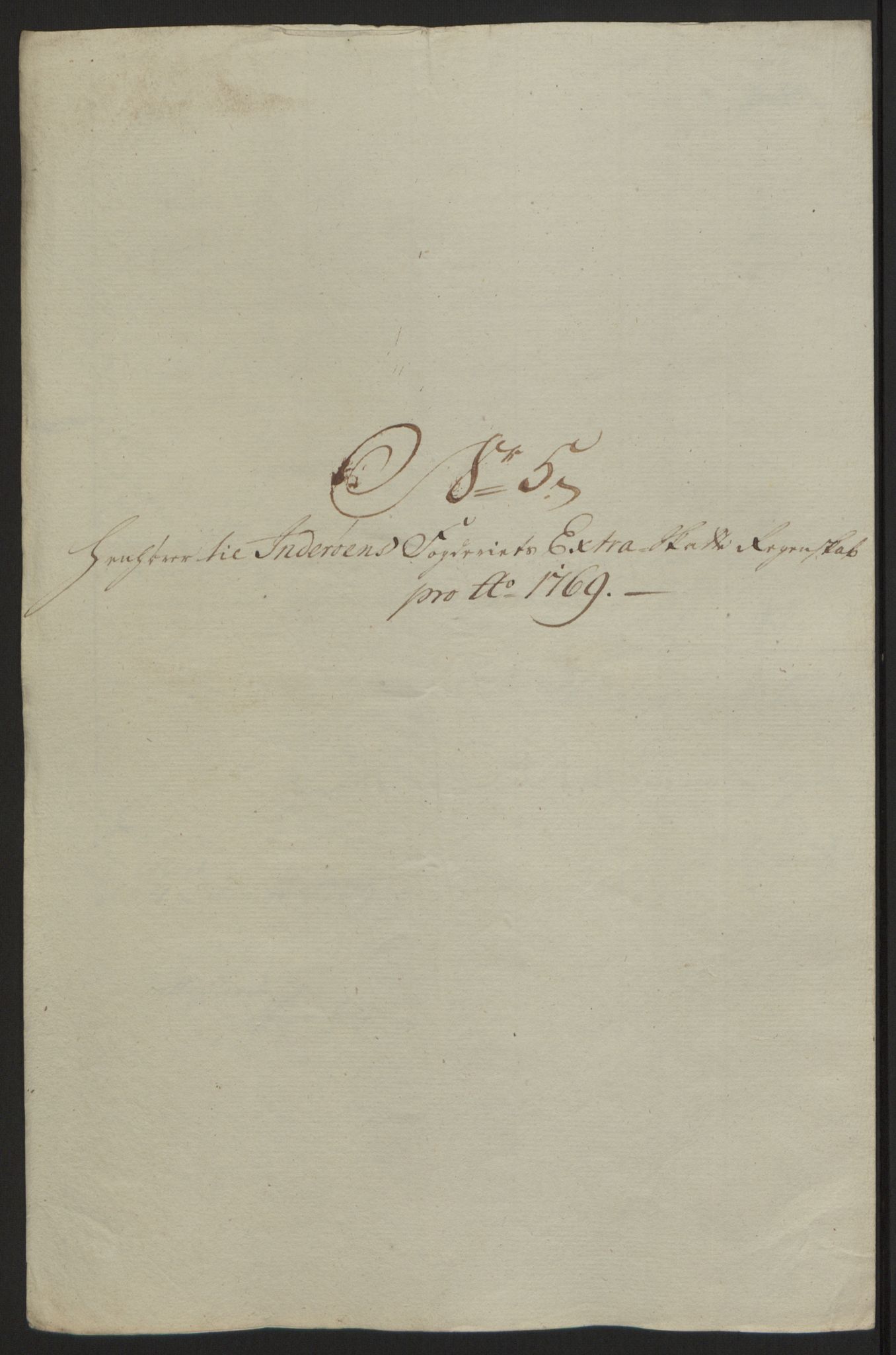 Rentekammeret inntil 1814, Reviderte regnskaper, Fogderegnskap, RA/EA-4092/R63/L4420: Ekstraskatten Inderøy, 1762-1772, p. 367
