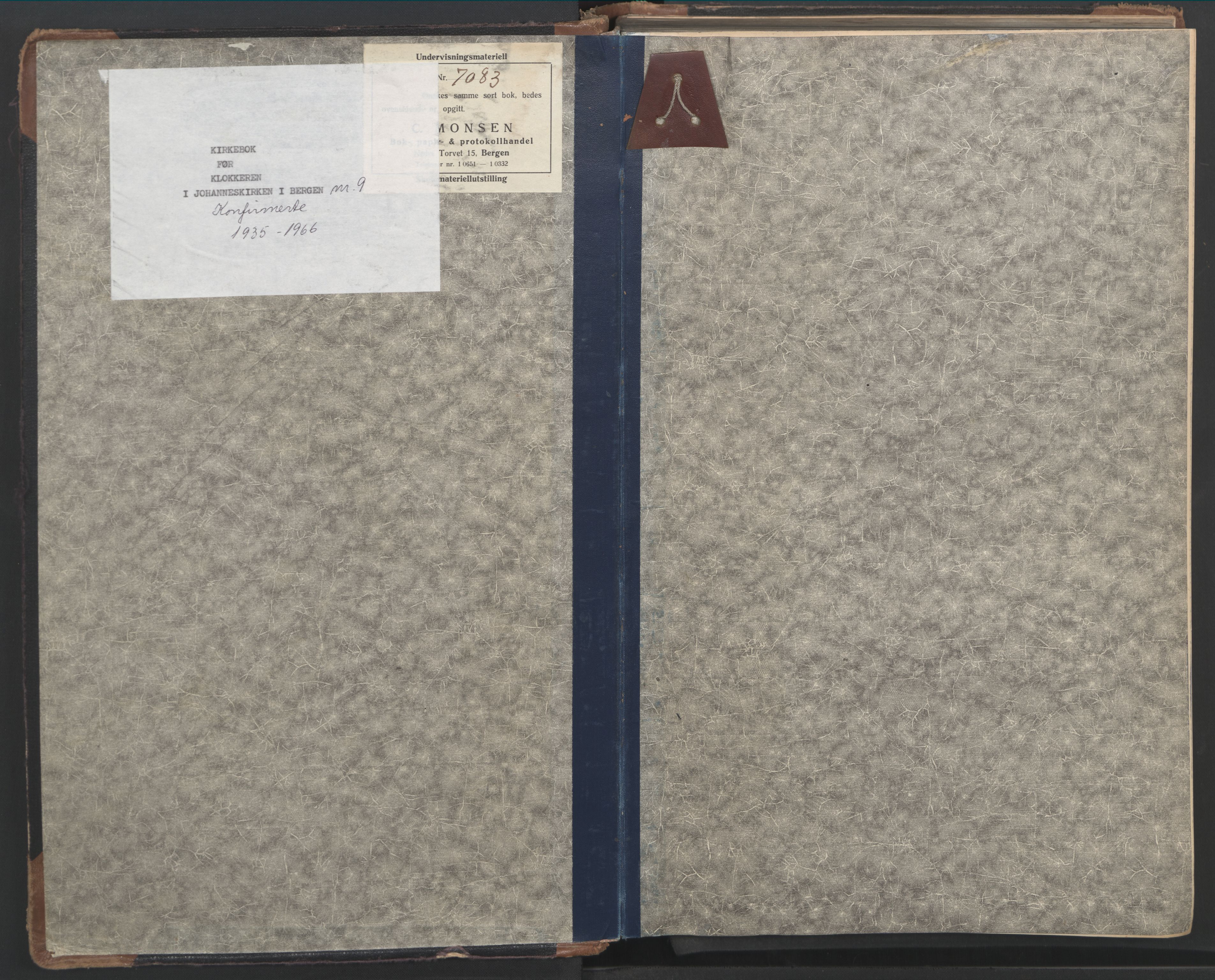 Johanneskirken sokneprestembete, SAB/A-76001/H/Hab: Parish register (copy) no. B 4, 1935-1966