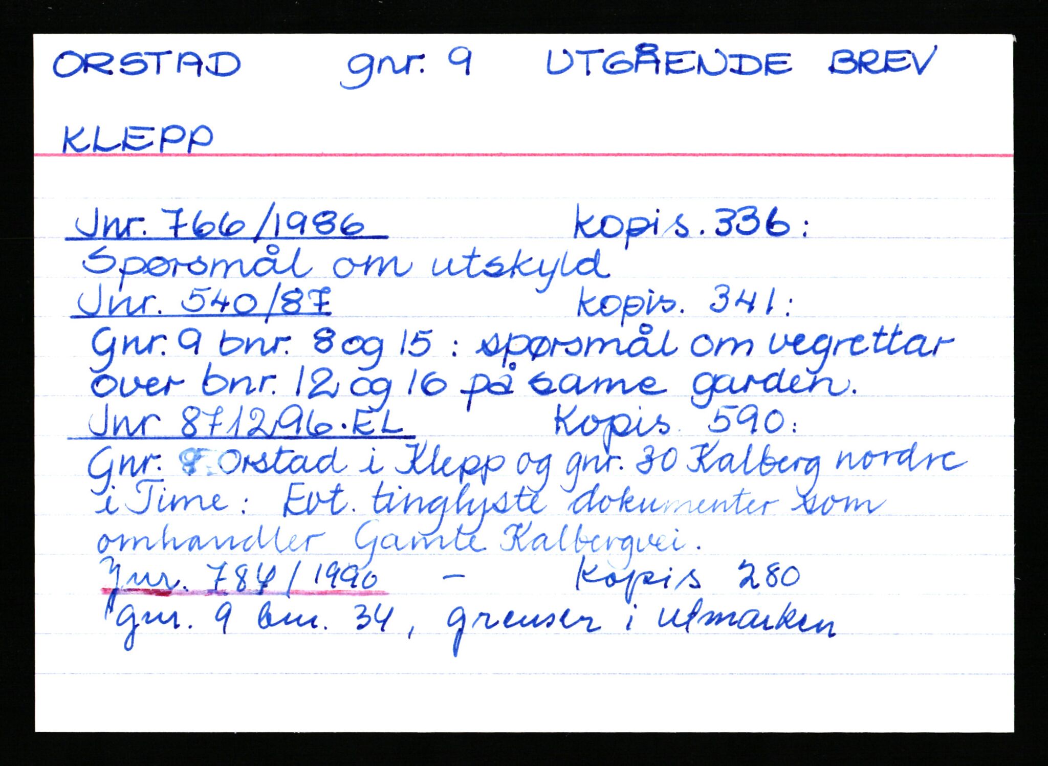 Statsarkivet i Stavanger, AV/SAST-A-101971/03/Y/Yk/L0031: Registerkort sortert etter gårdsnavn: Orstad - Refsland, 1750-1930, p. 2