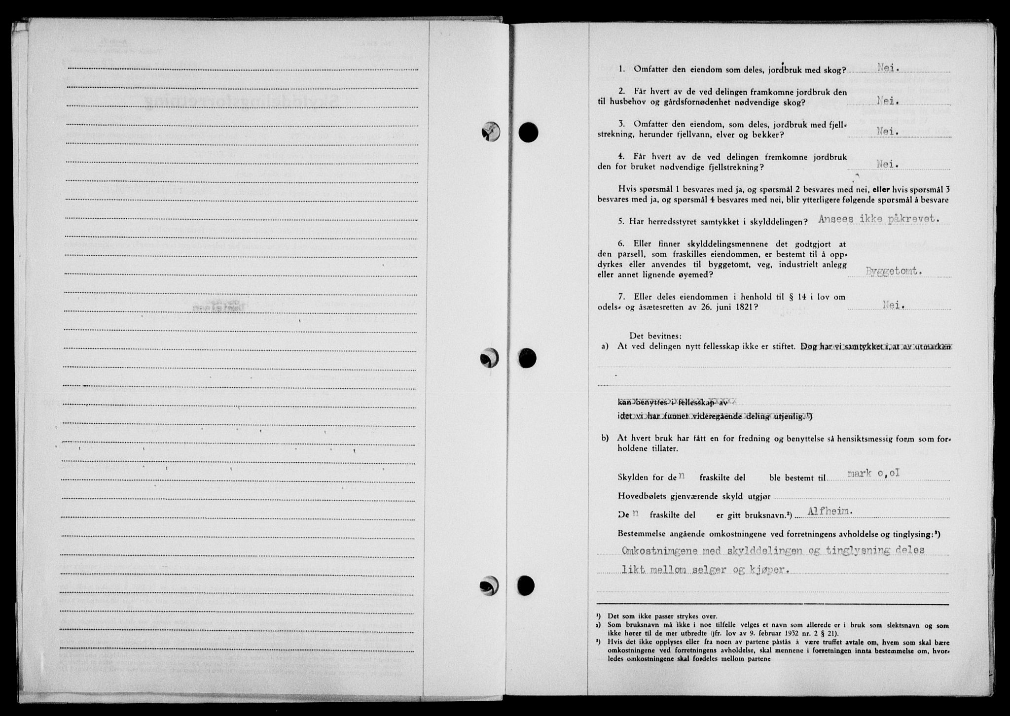 Lofoten sorenskriveri, SAT/A-0017/1/2/2C/L0022a: Mortgage book no. 22a, 1949-1950, Diary no: : 2700/1949