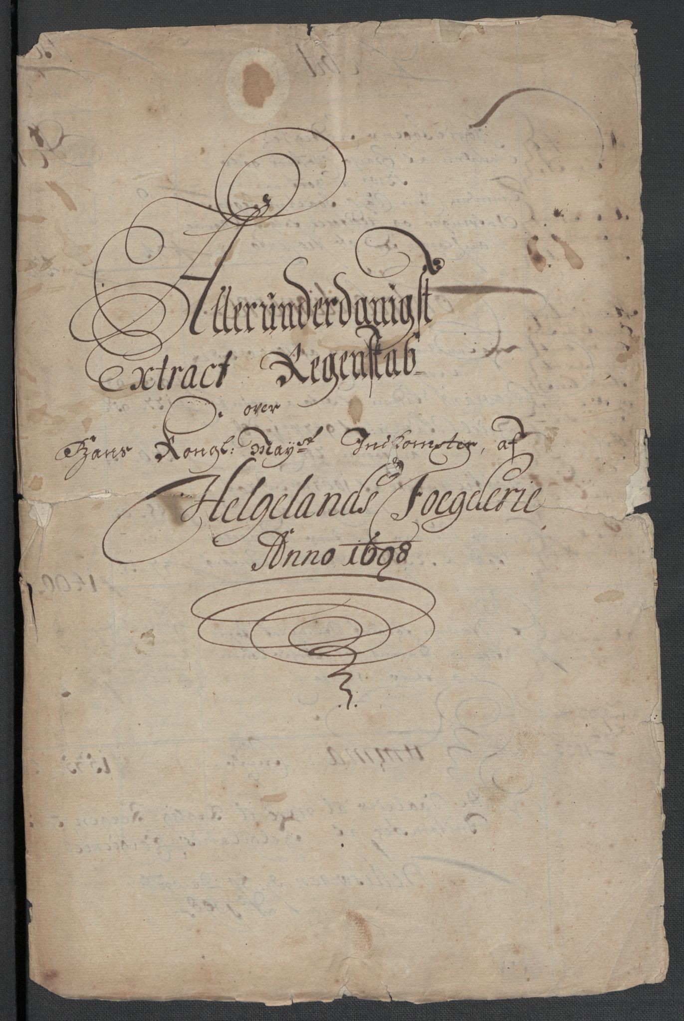 Rentekammeret inntil 1814, Reviderte regnskaper, Fogderegnskap, AV/RA-EA-4092/R65/L4506: Fogderegnskap Helgeland, 1697-1698, p. 129