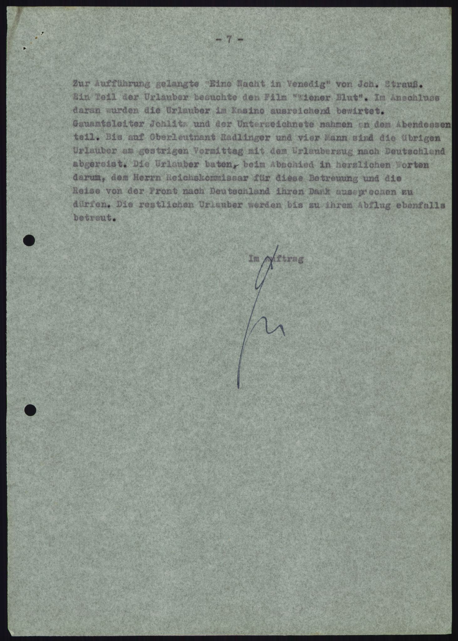 Forsvarets Overkommando. 2 kontor. Arkiv 11.4. Spredte tyske arkivsaker, AV/RA-RAFA-7031/D/Dar/Darb/L0010: Reichskommissariat - Hauptabteilung Volksaufklärung und Propaganda, 1940-1943, p. 701