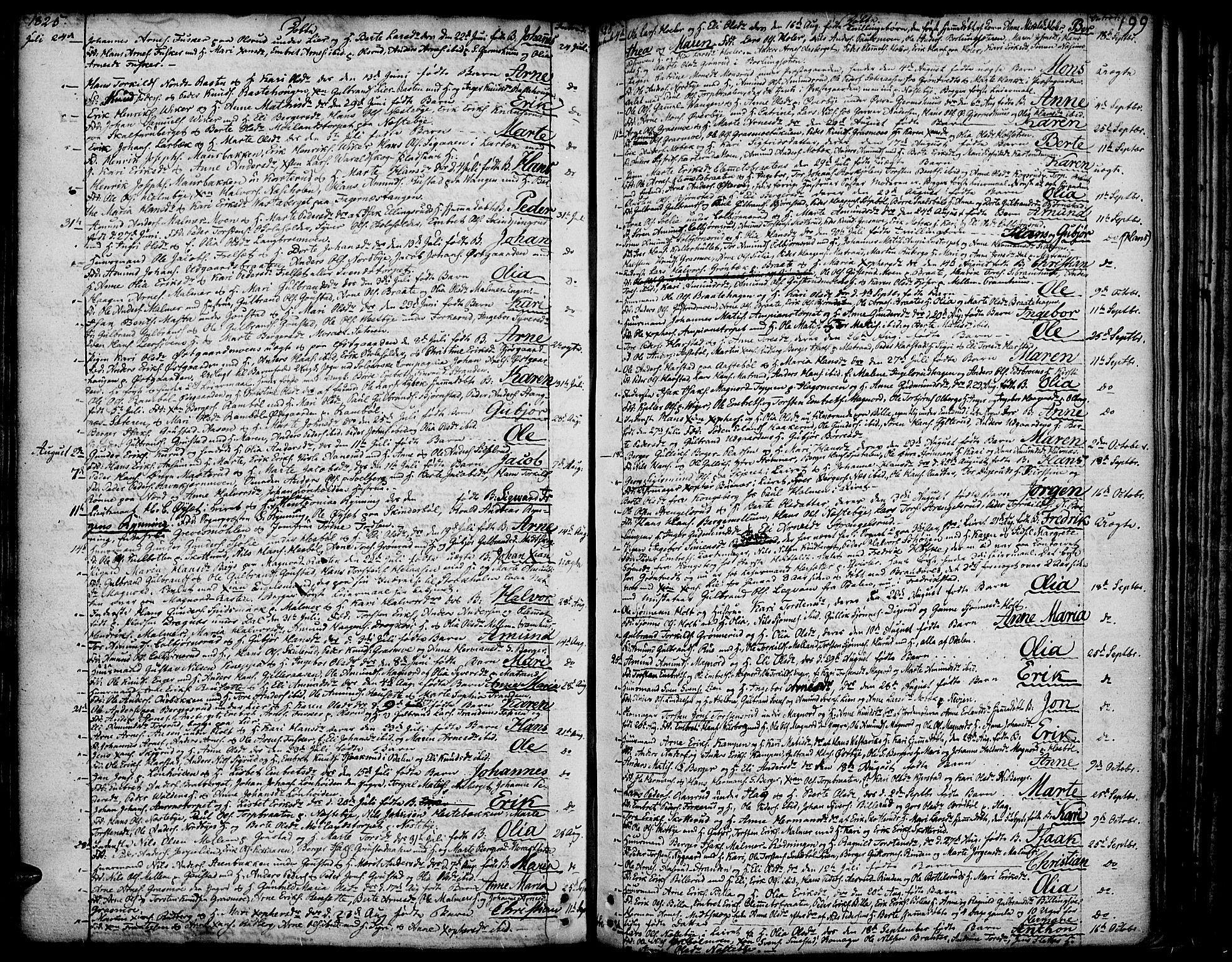 Vinger prestekontor, AV/SAH-PREST-024/H/Ha/Haa/L0005: Parish register (official) no. 5, 1772-1813, p. 199