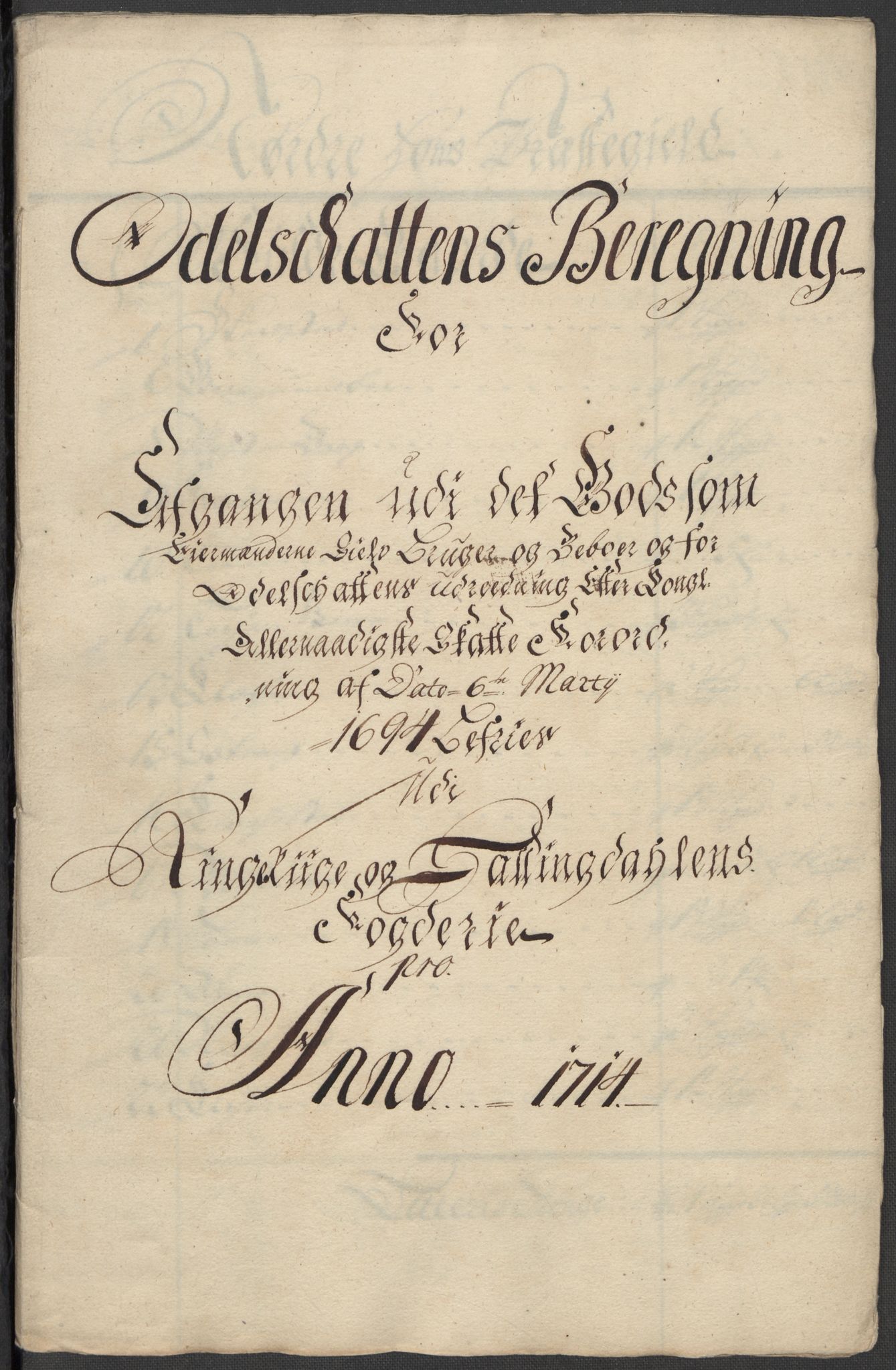 Rentekammeret inntil 1814, Reviderte regnskaper, Fogderegnskap, RA/EA-4092/R23/L1471: Fogderegnskap Ringerike og Hallingdal, 1713-1714, p. 507