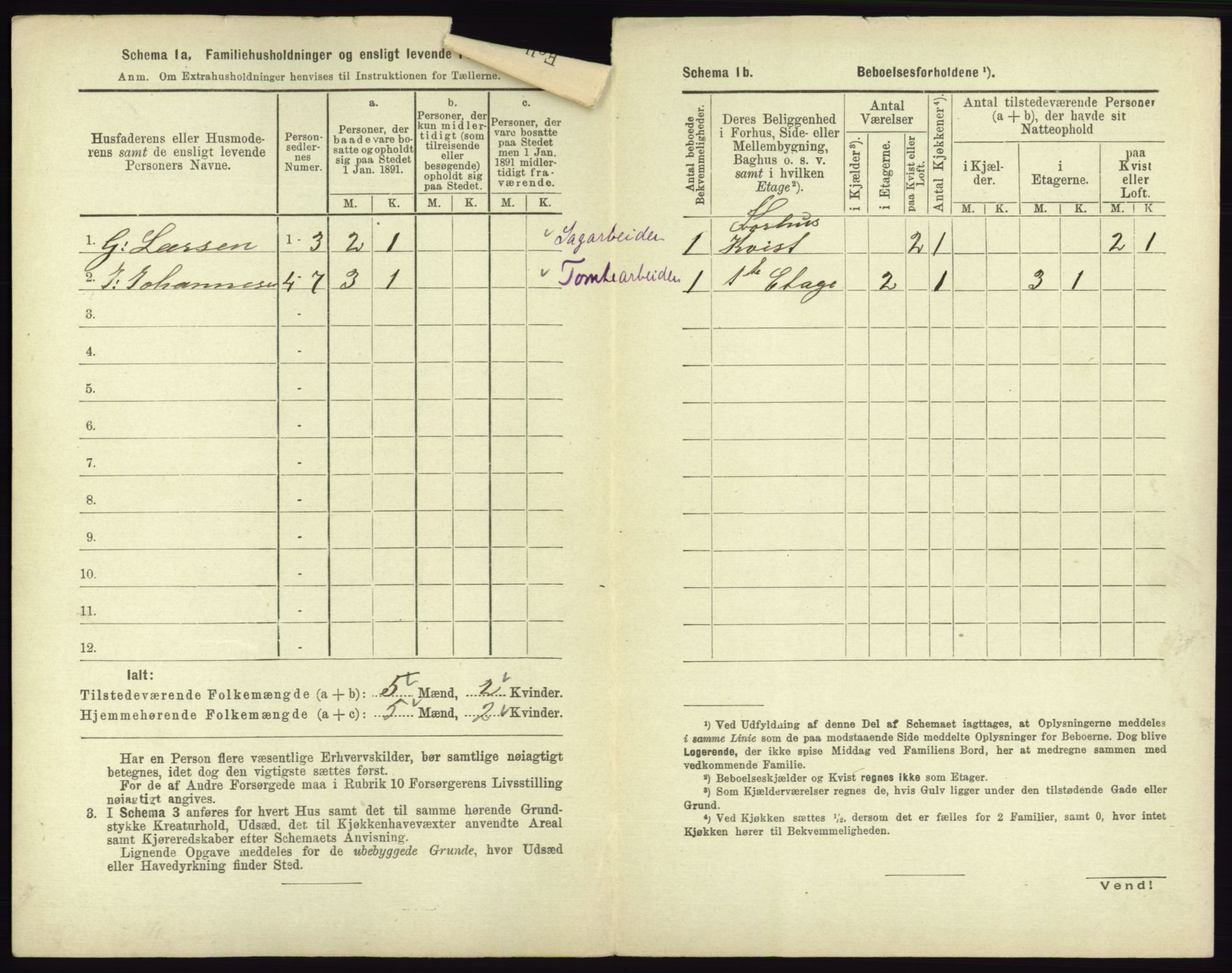 RA, 1891 census for 0602 Drammen, 1891, p. 3890